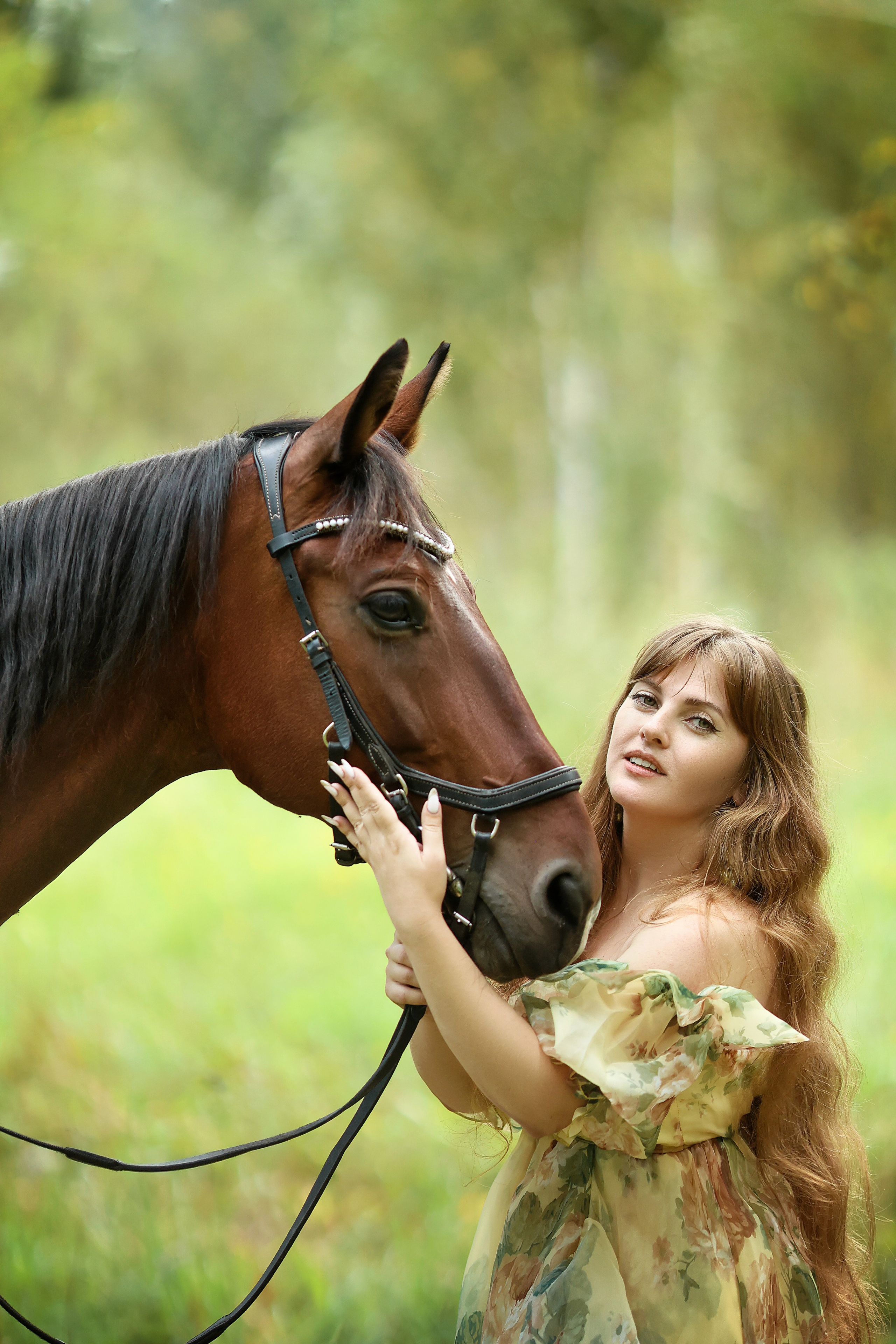 С конем. Сказочный фотограф фотопроекты фототуры в Новосибирске и на Алтае