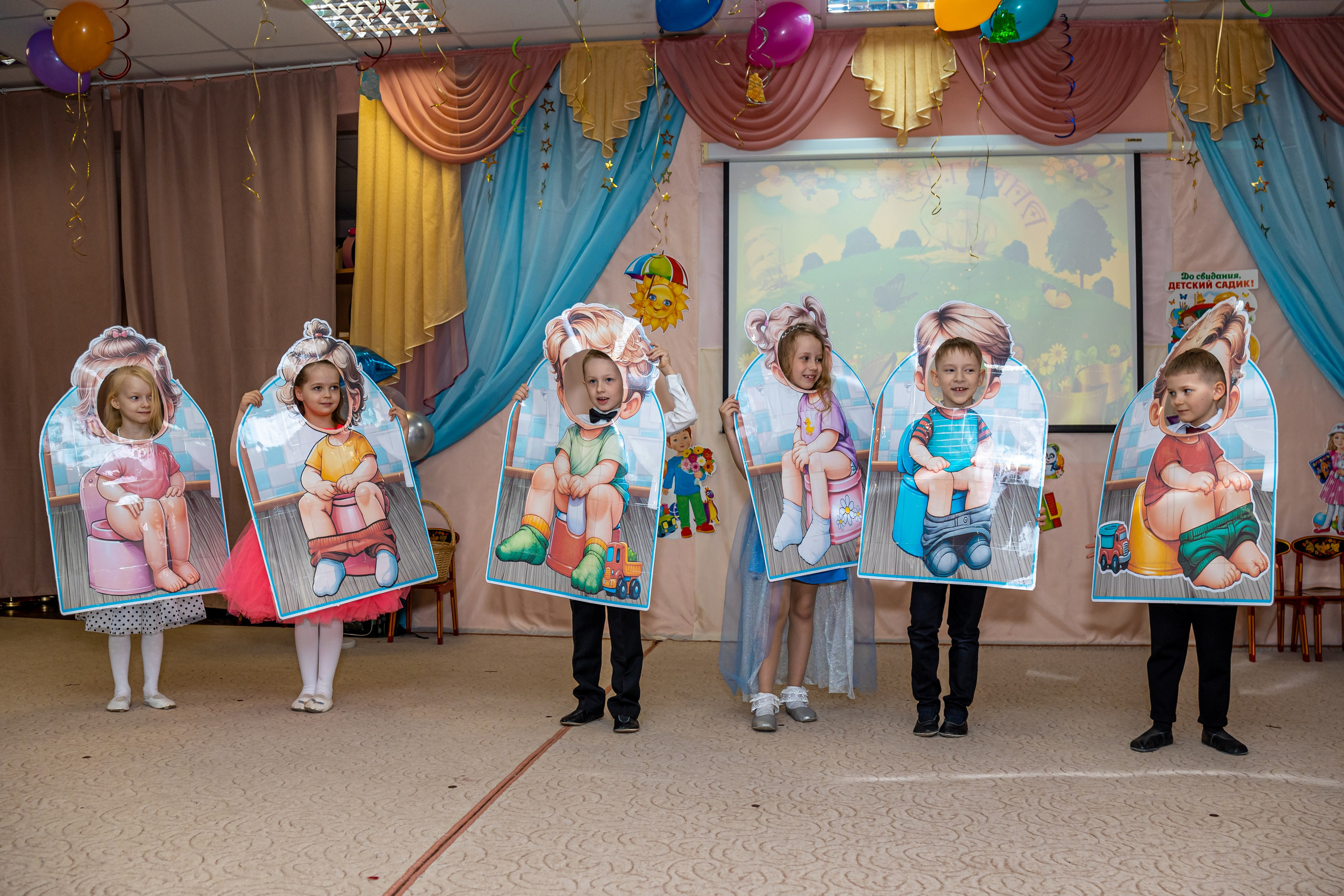 Выпускной в ДС. Ирина Носова - семейный и детский фотограф