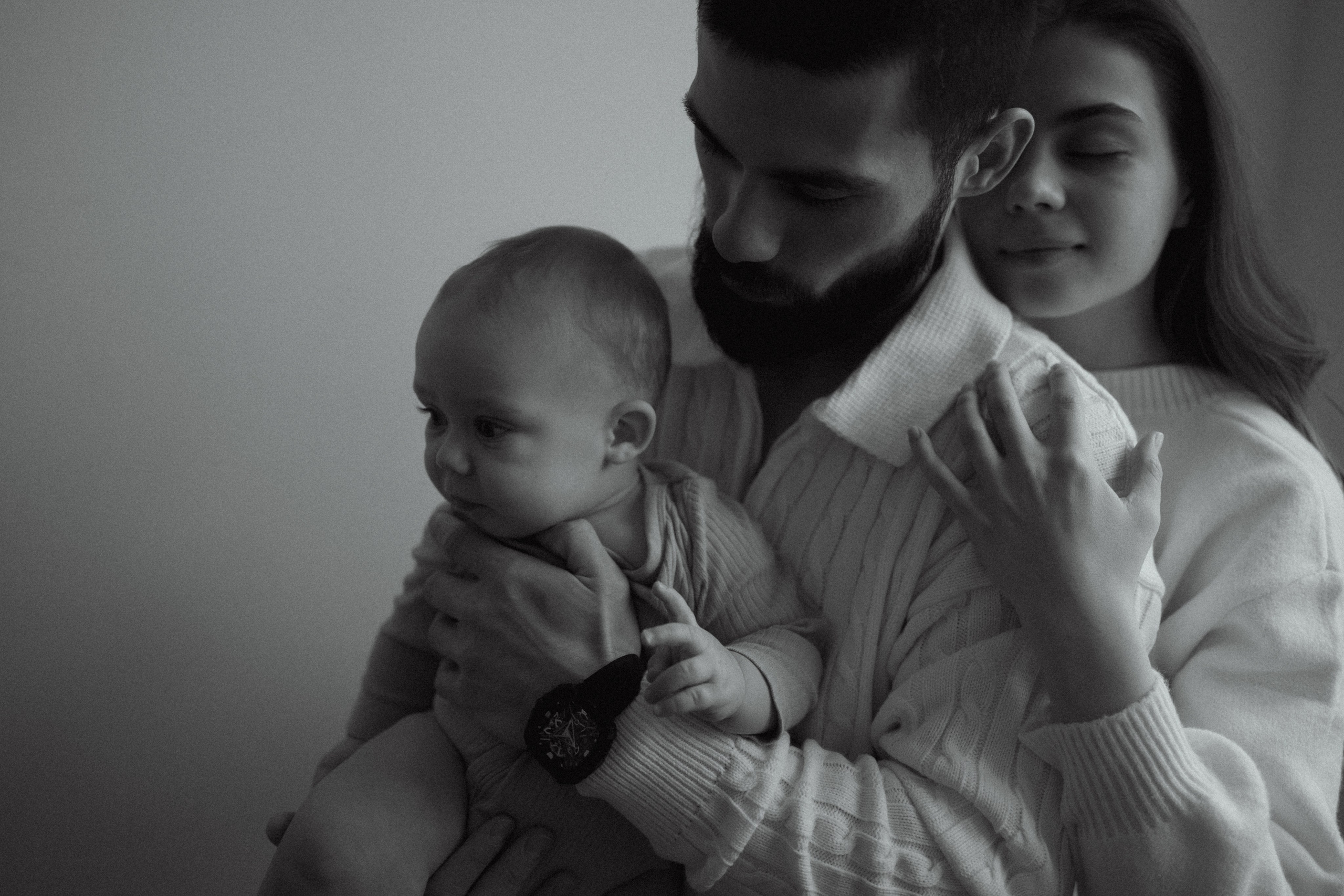 Семейная фотосессия в студии. Семейный фотограф Москва Юлиана Фетисова