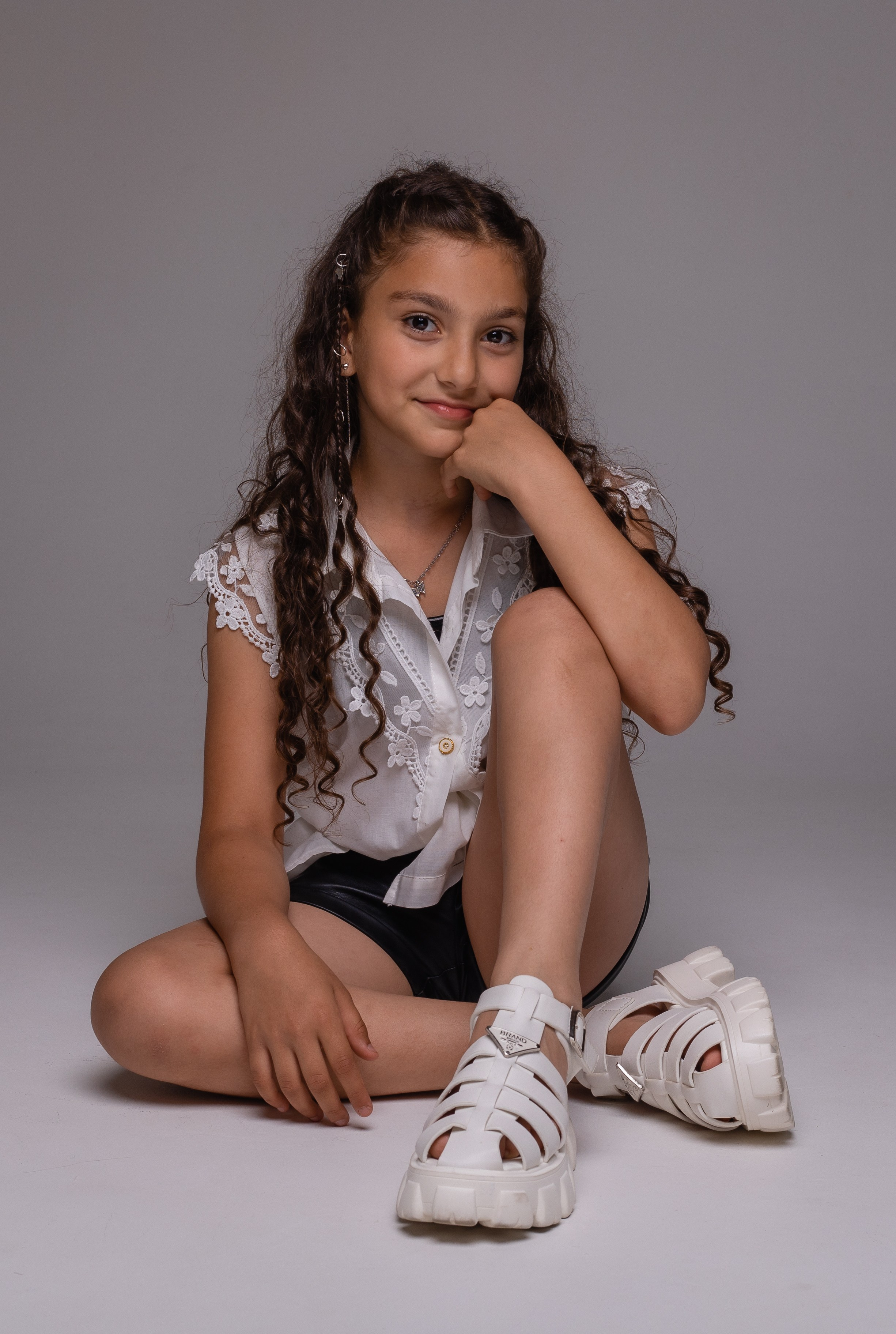 Портретная студийная фотосессия. Фотограф Татьяна Орлова