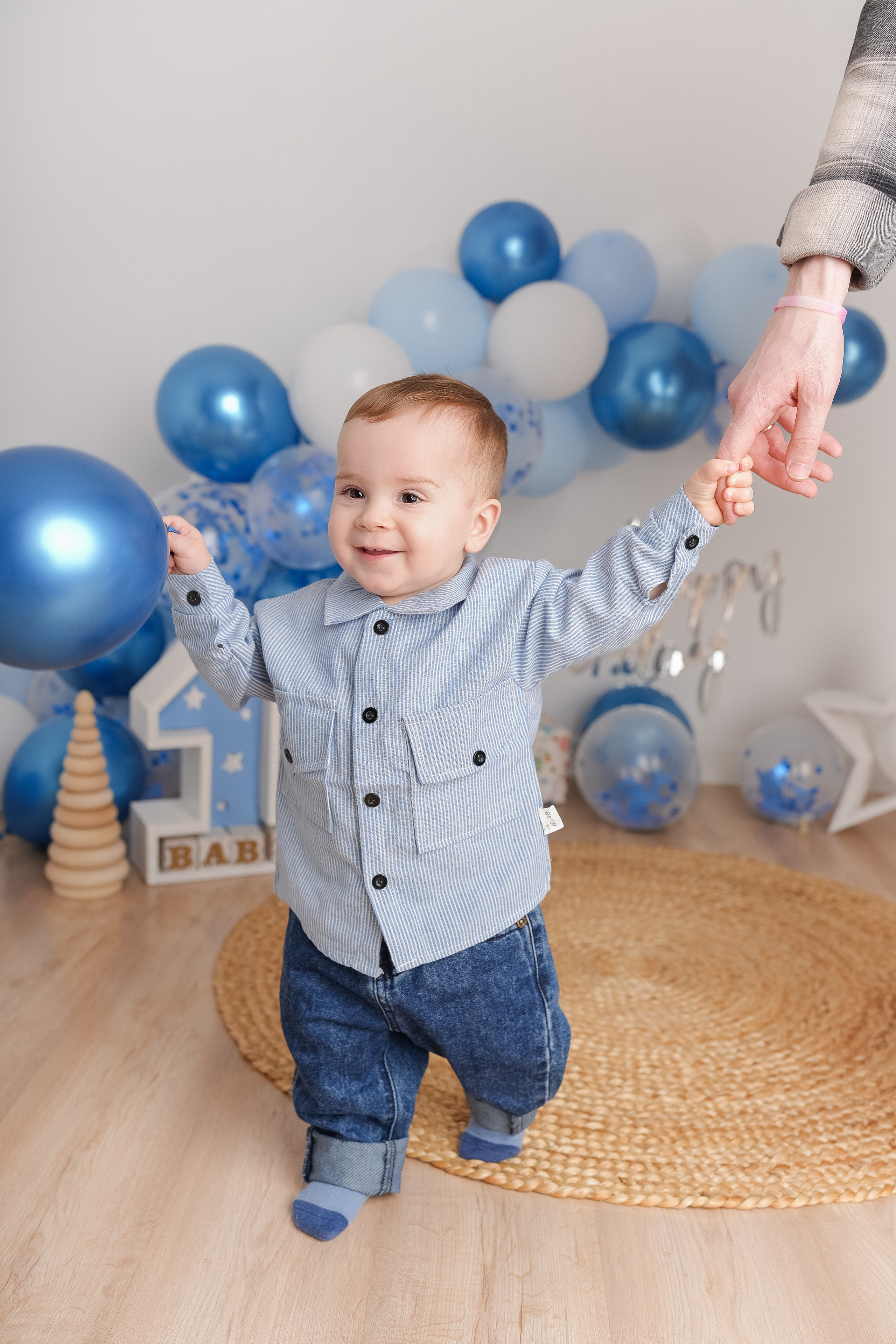 Годик. Фотограф новорожденных и детский фотограф в Екатеринбурге Ксени