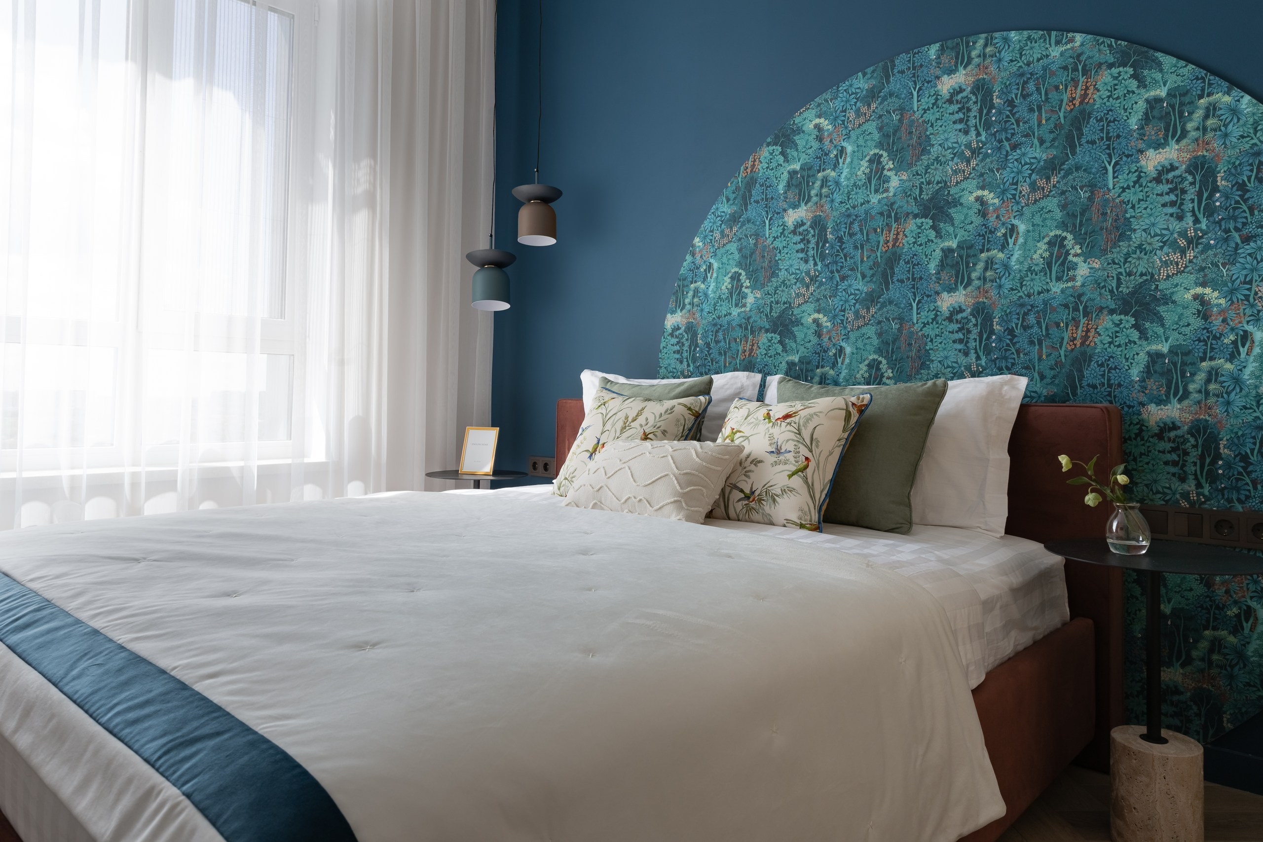 Природные мотивы в интерьере от студии La Maison de Reve, г. Астана