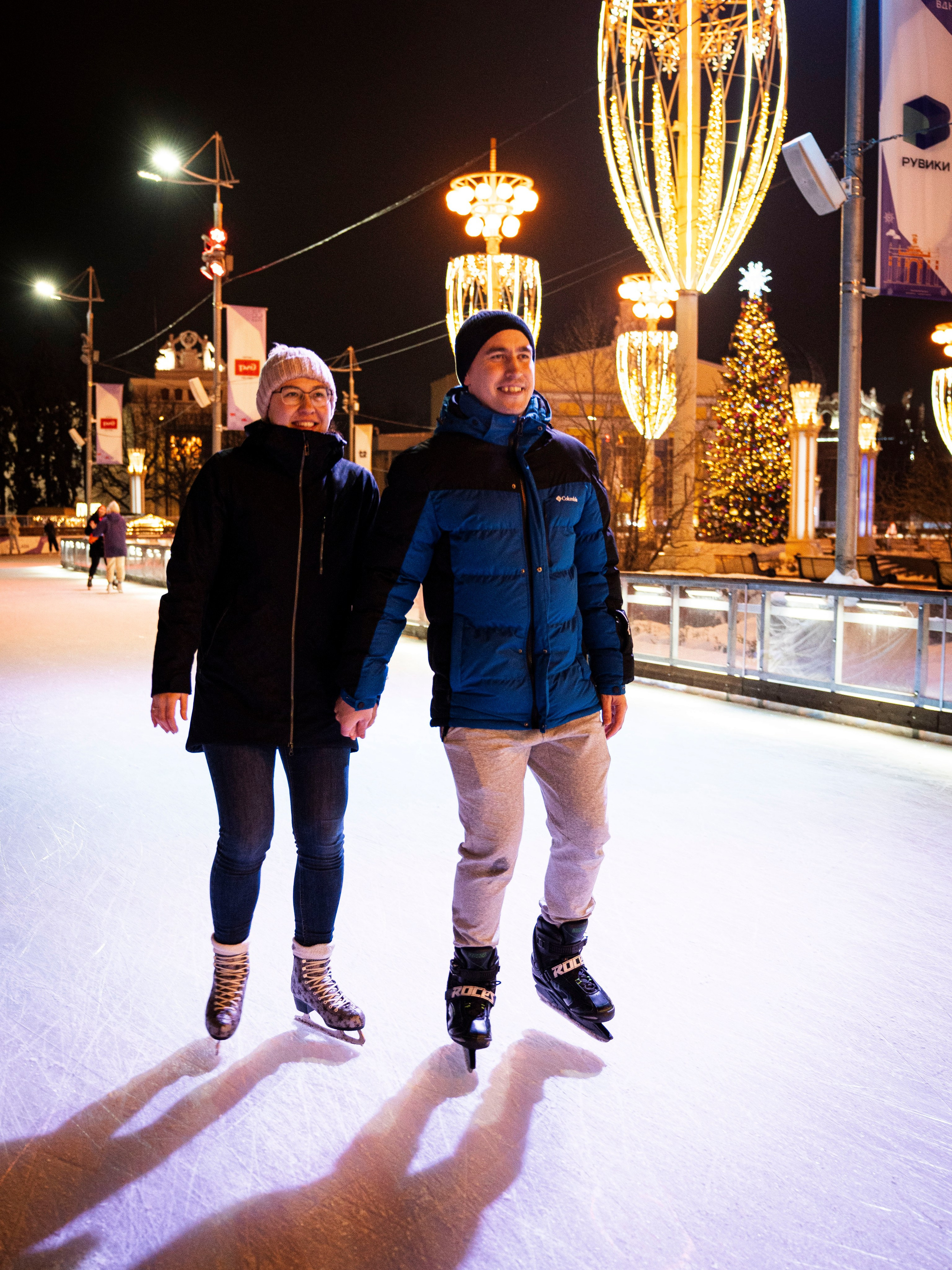 Love & Ice. Портретный фотограф Москва Белогорцев Сергей