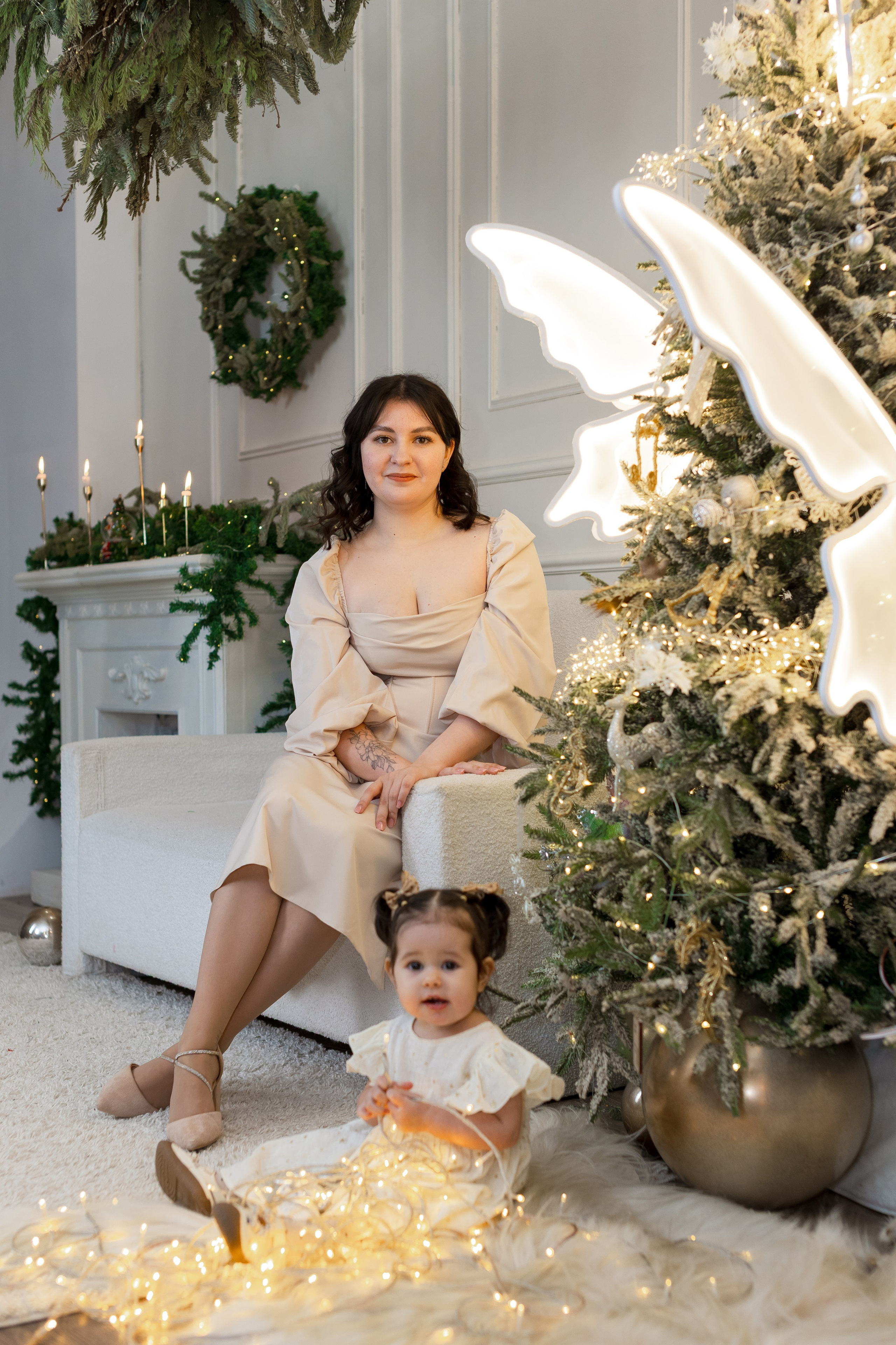 Ксения с малышкой. Свадебный и семейный фотограф в Каспийске Алёна Нурмагомедова