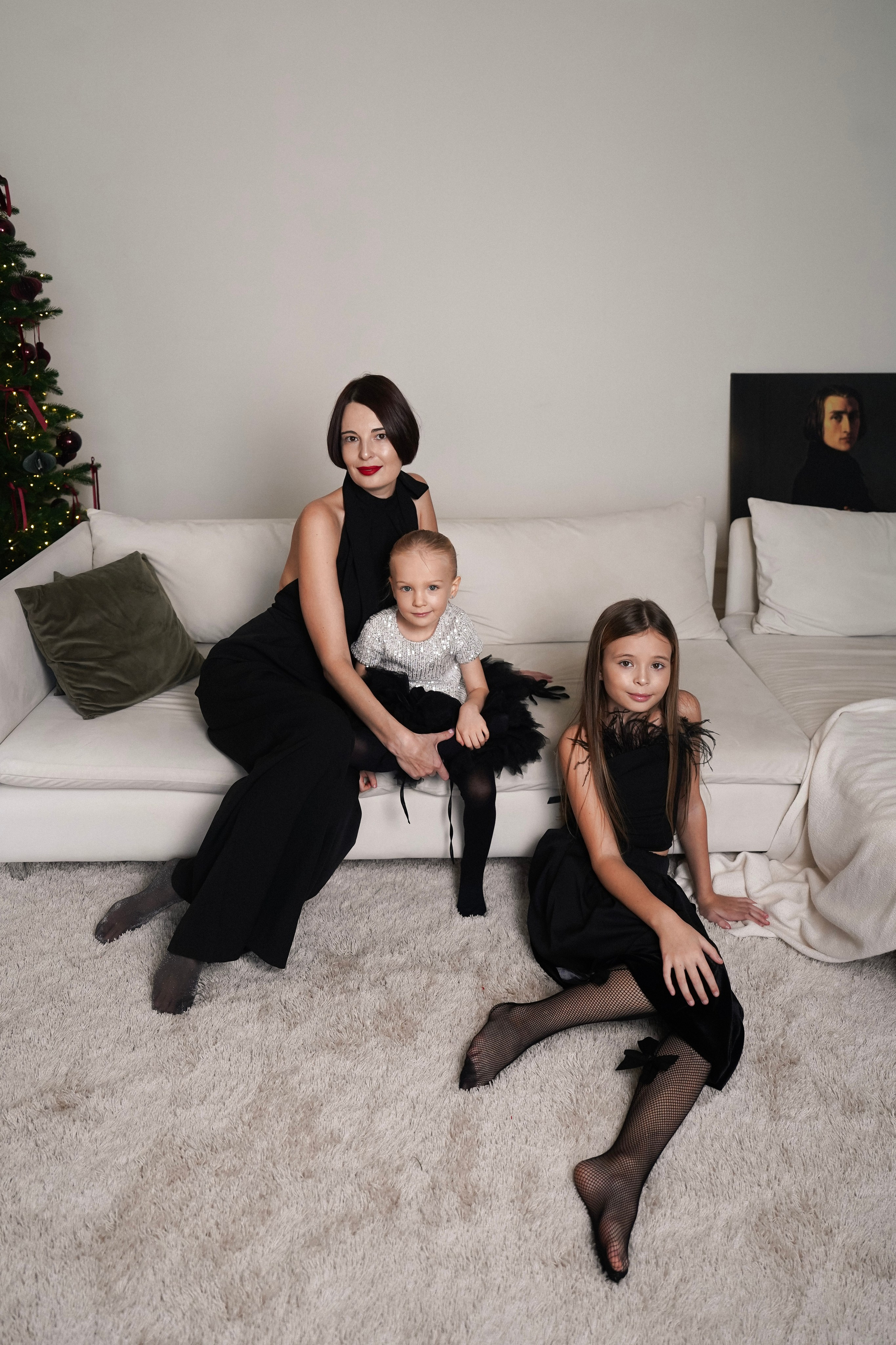 Анна с дочерьми. Фотограф с психологическим образованием