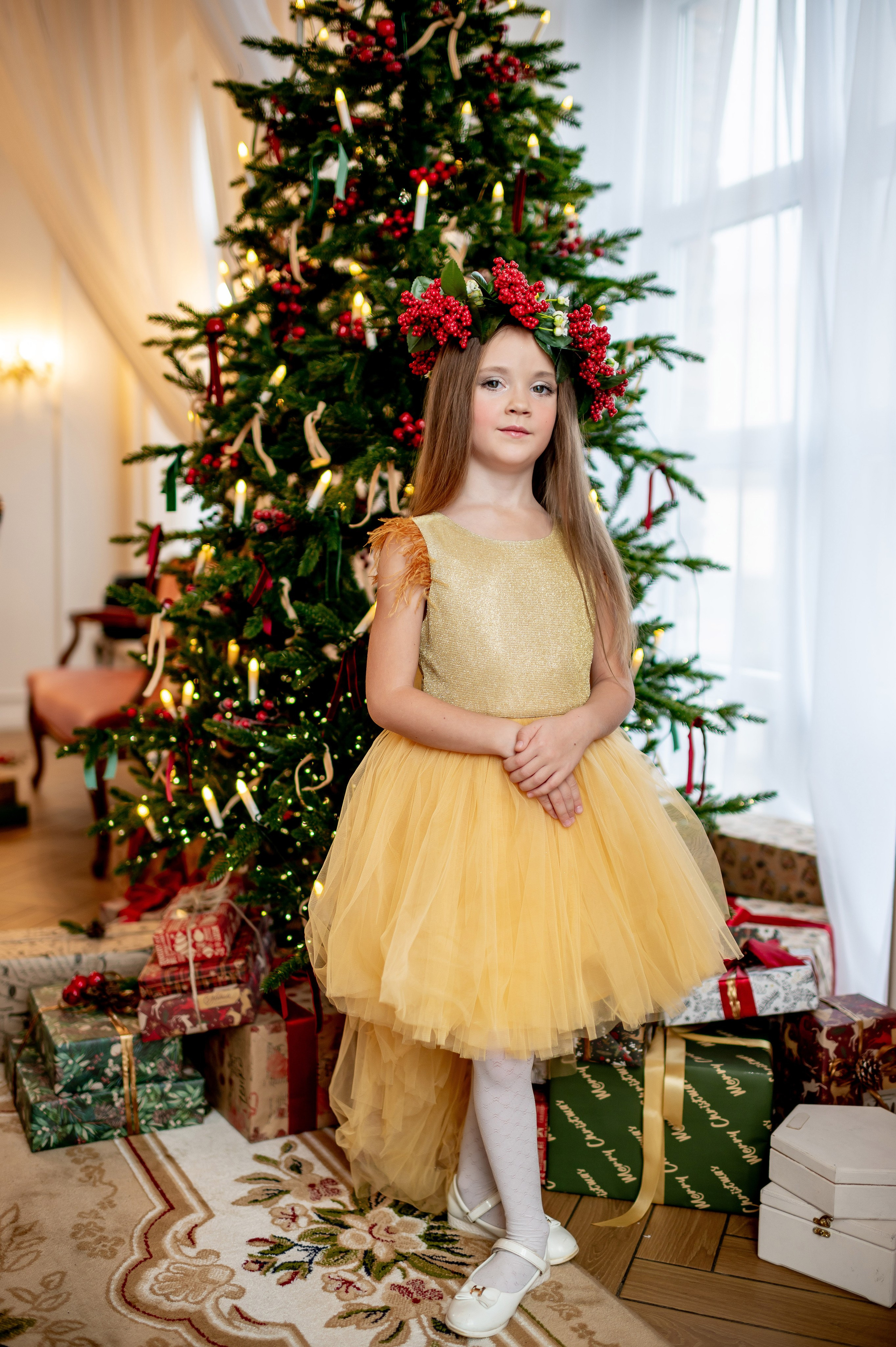 Новогодняя фотосессия в Leona Stage. Портретный, семейный и свадебный фотограф в Санкт-Петербурге и в Пушкине Ширяев Денис