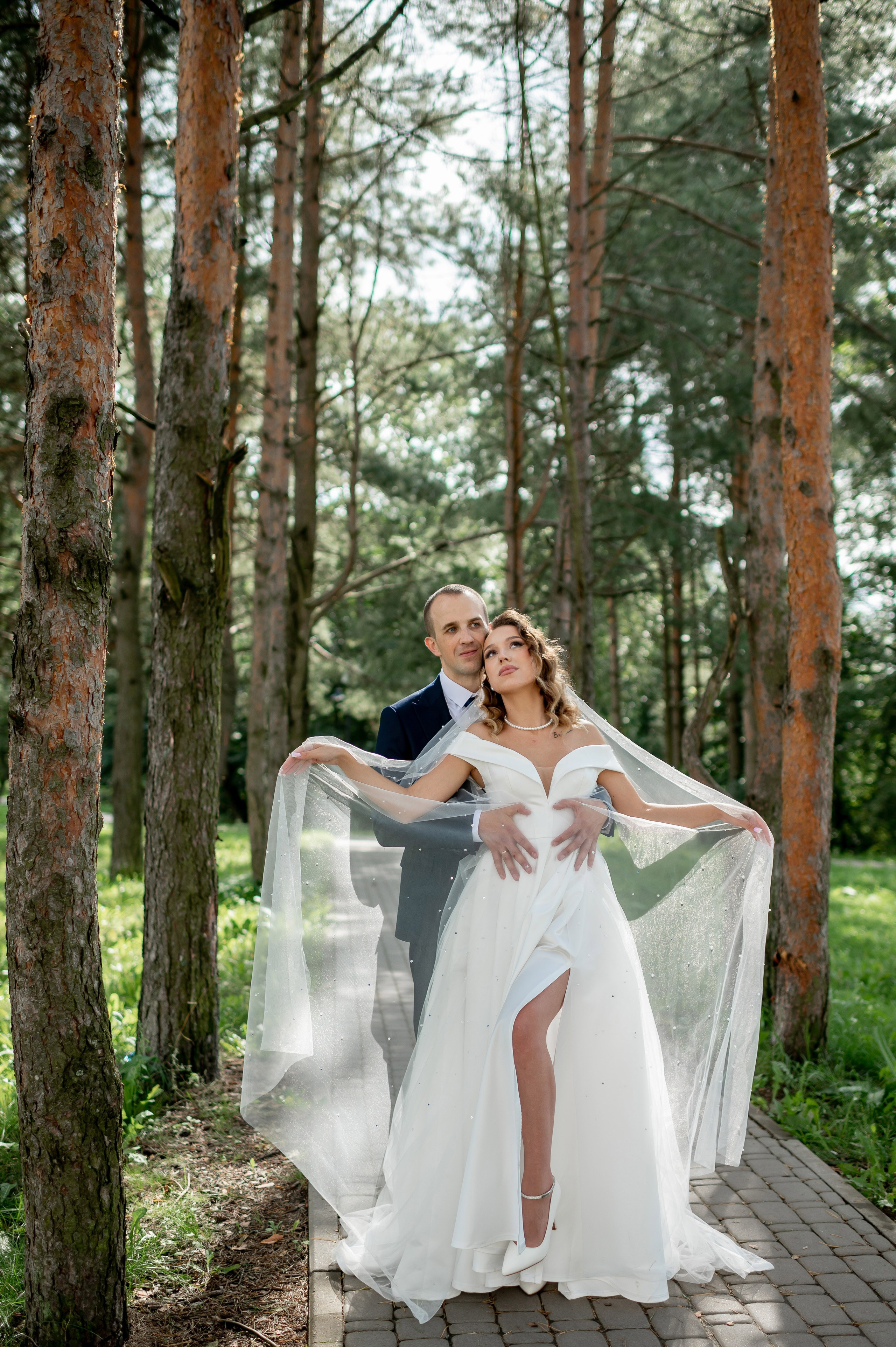 Людмила и Михаил (свадебная прогулка и регистрация в г. Кингисеппе). Портретный, семейный и свадебный фотограф в Санкт-Петербурге и в Пушкине Ширяев Денис