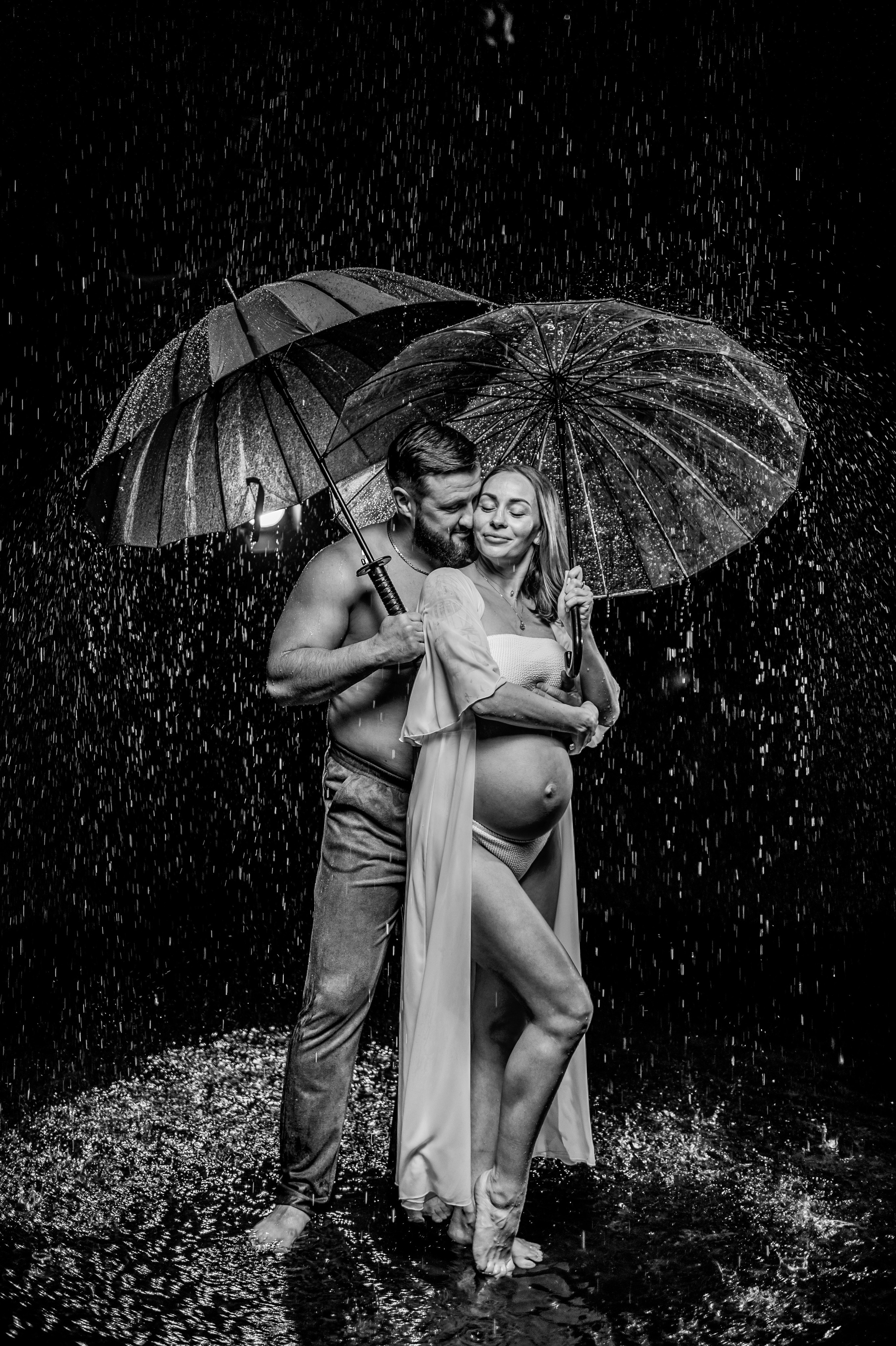 Под дождём. Портретный, семейный и свадебный фотограф в Санкт-Петербурге и в Пушкине Ширяев Денис