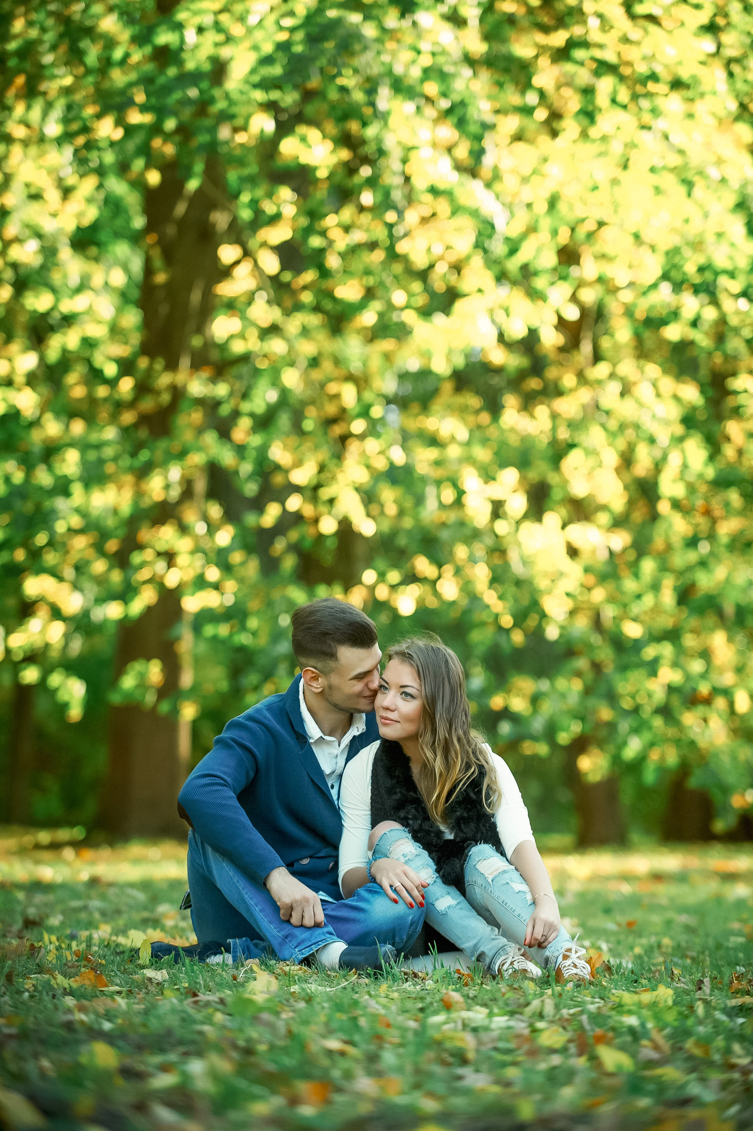 Love story в Пушкине в Екатерининском и Александровском парке. Портретный, семейный и свадебный фотограф в Санкт-Петербурге и в Пушкине Ширяев Денис