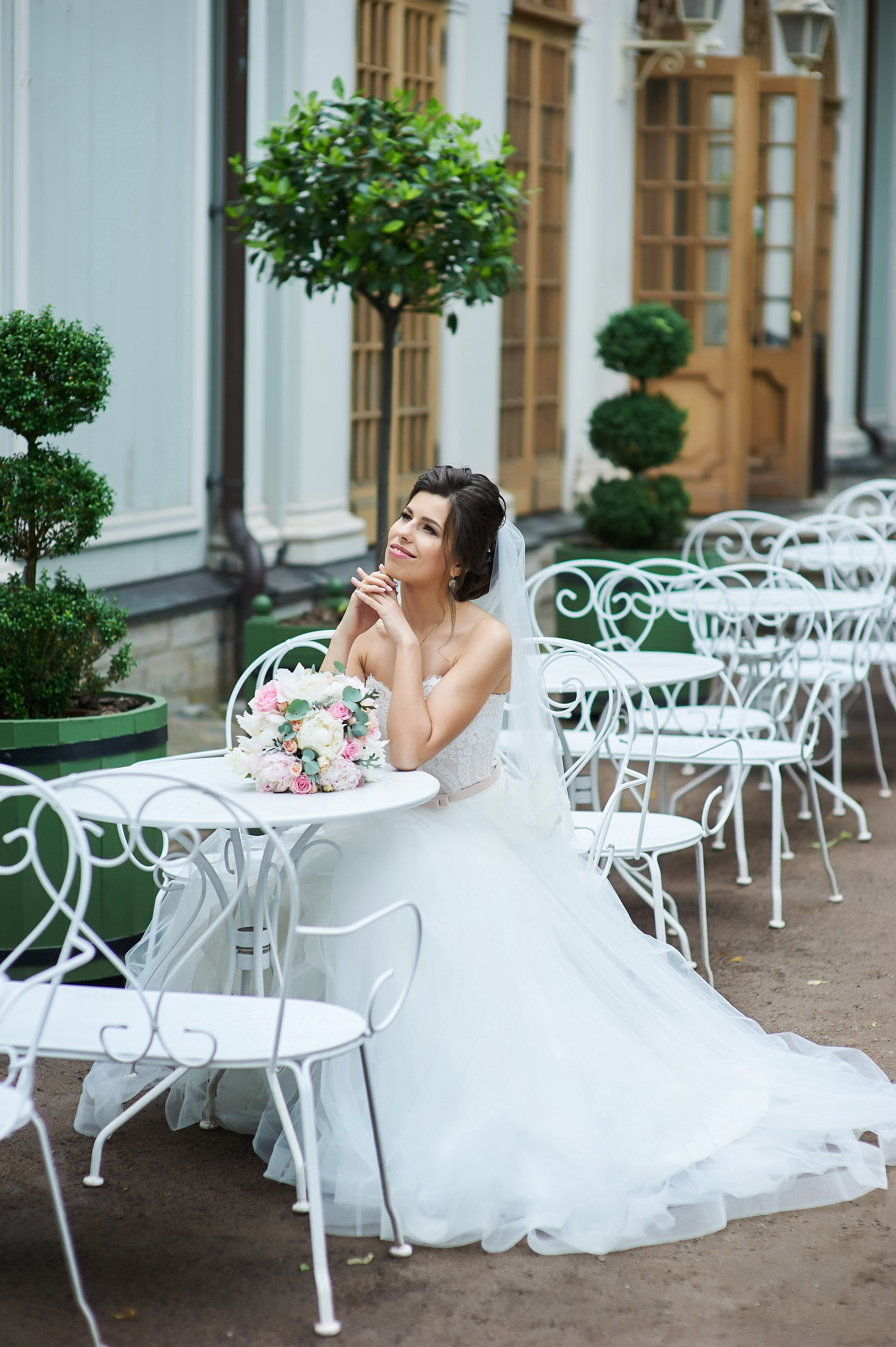Валерия и Андрей (свадебная фотосессия в Летнем саду). Портретный, семейный и свадебный фотограф в Санкт-Петербурге и в Пушкине Ширяев Денис