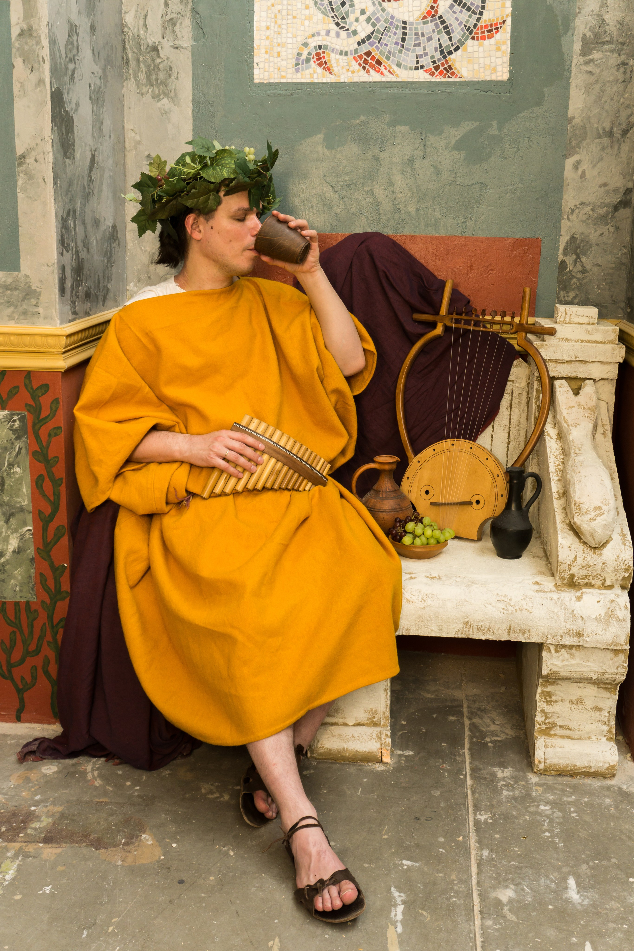 Греческие постановочные кадры. Фотограф