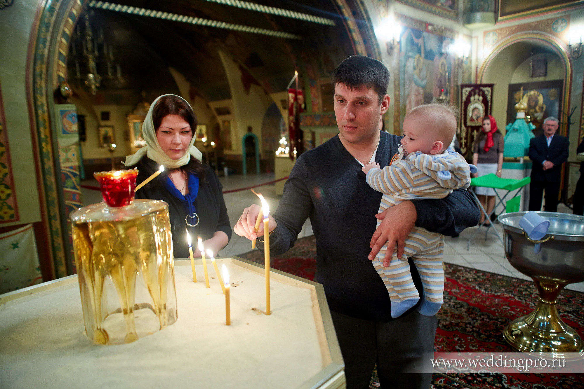 Крестины. Фотограф на свадьбу Москва и Московская область