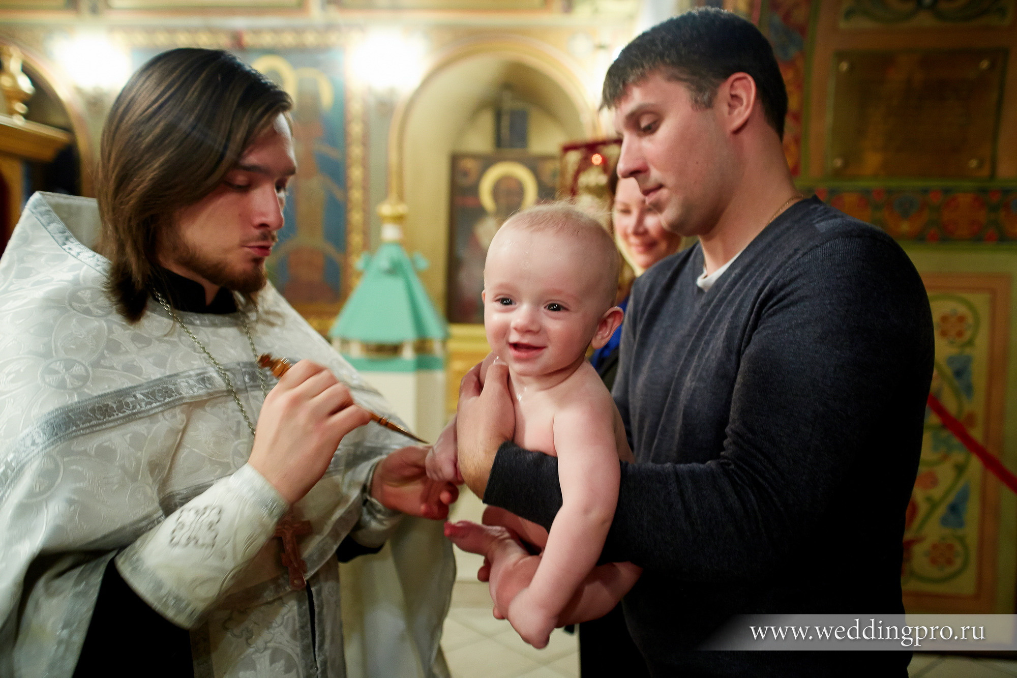 Крестины. Фотограф на свадьбу Москва и Московская область