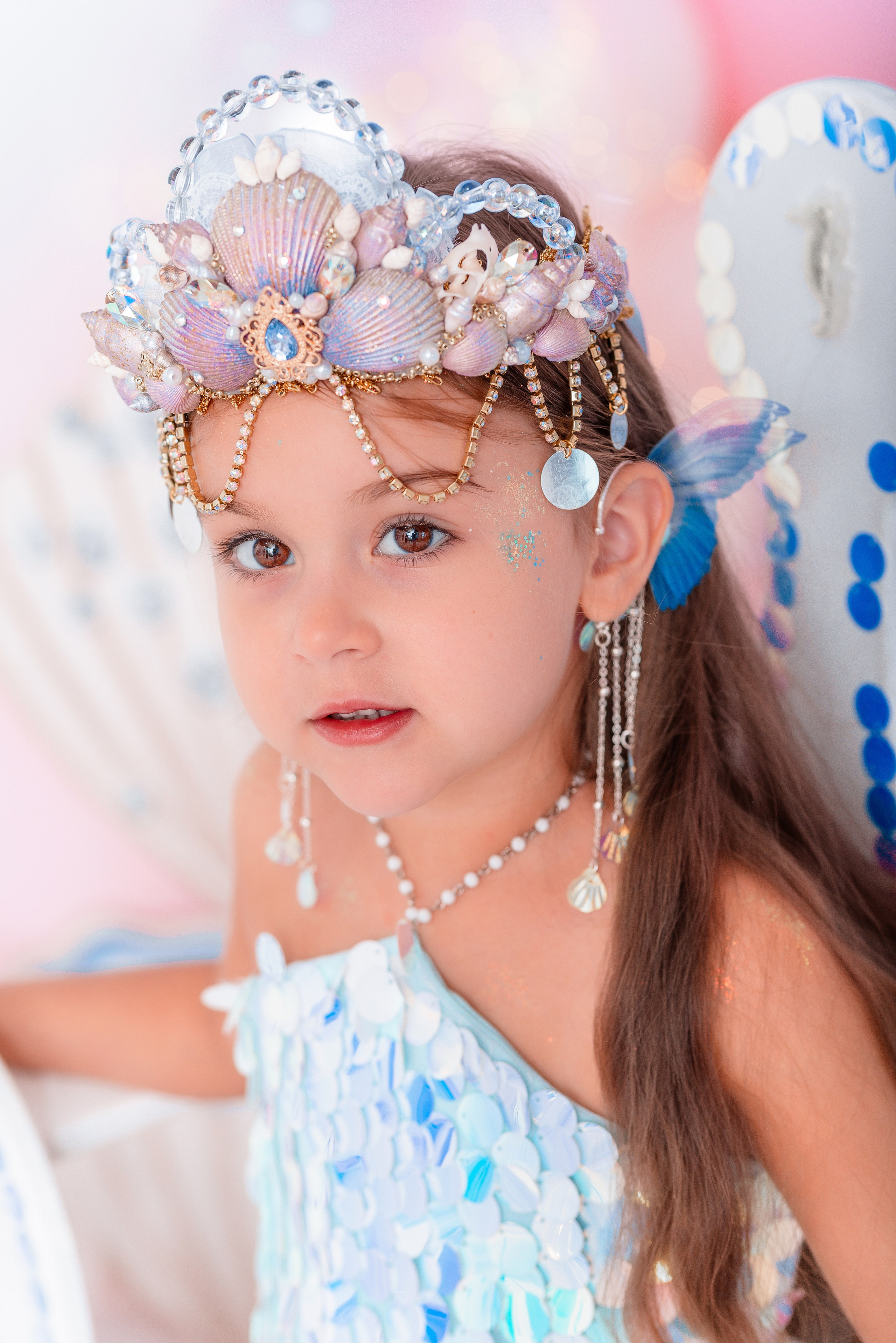 Детский фотопроект «Русалочка». Детский студийный фотограф Сочи