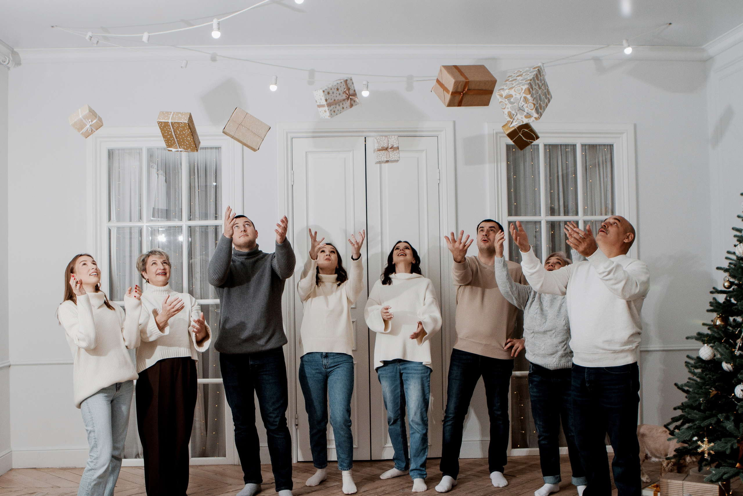 Новогодняя семейная фотосессия. Свадебный и семейный фотограф Ибрагимова Мария из Екатеринбурга