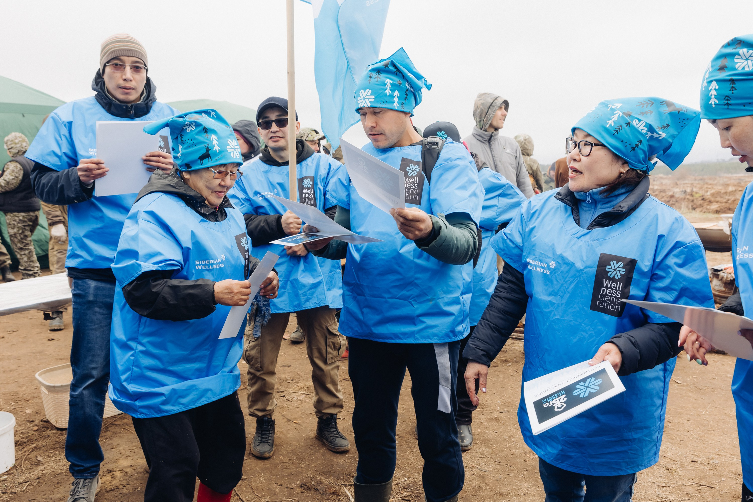 Siberian wellness. Ежегодная акция по посадке деревьев. Свадебный и семейный фотограф в Улан-Удэ