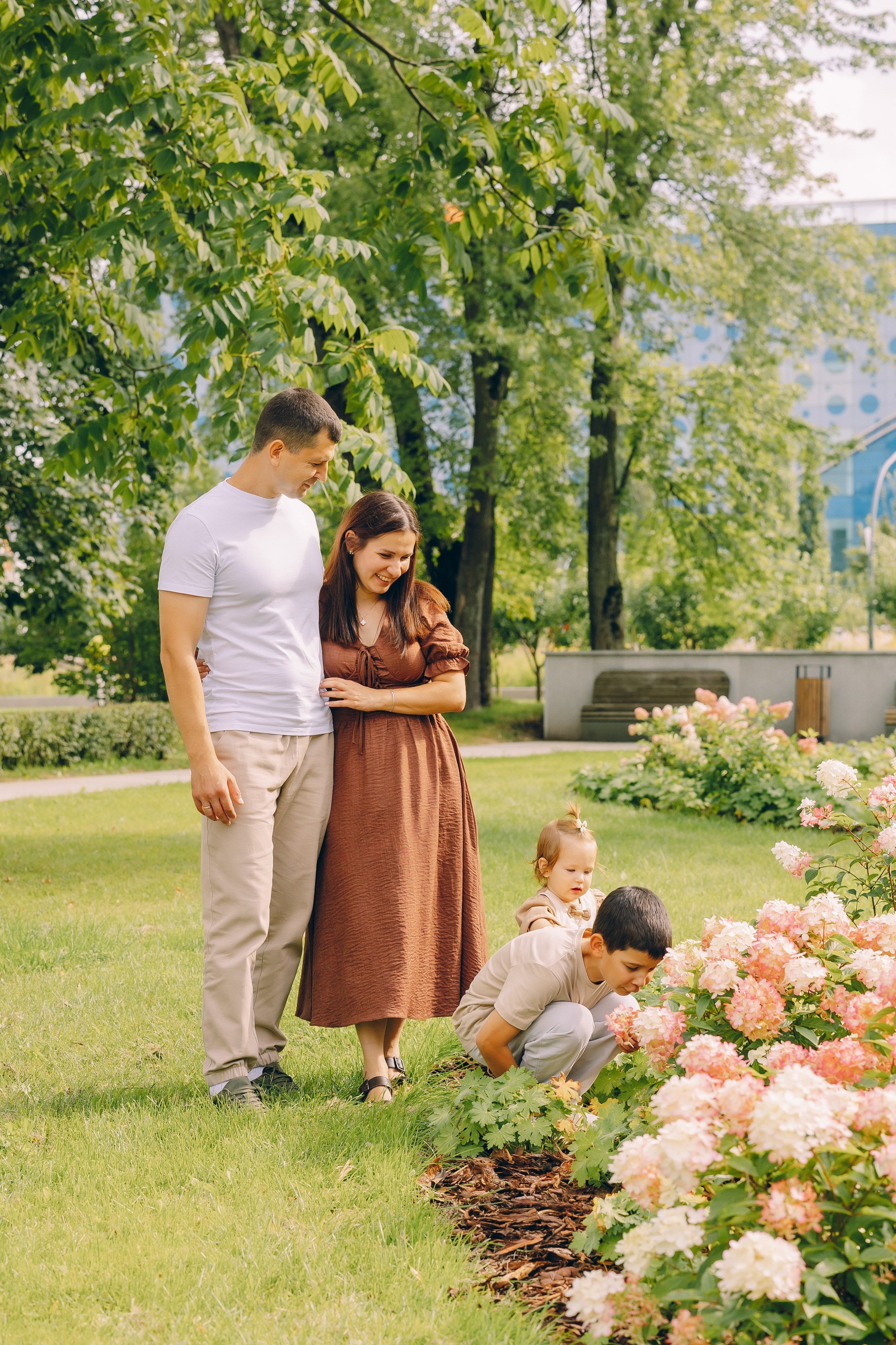 Семейная прогулка на ВДНХ. Семейный Фотограф в Москве Евгения Симоненко