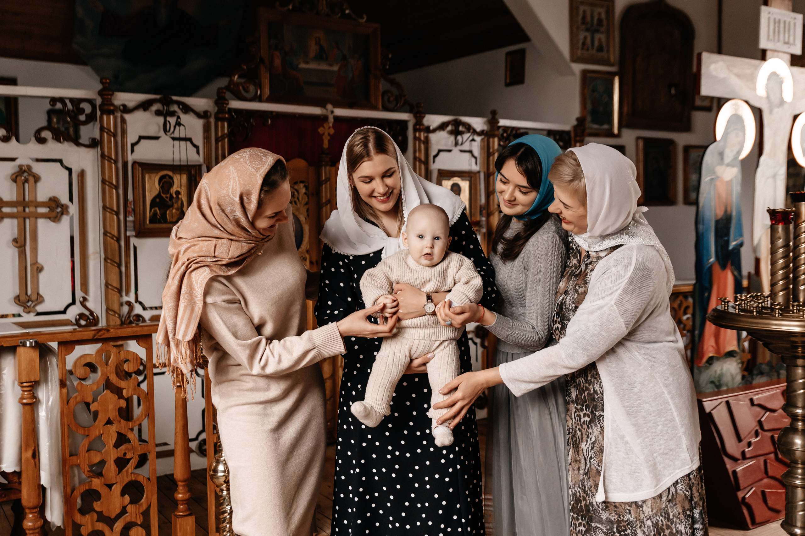 Крещение Леши. Семейный фотограф Минск Усова Ольга