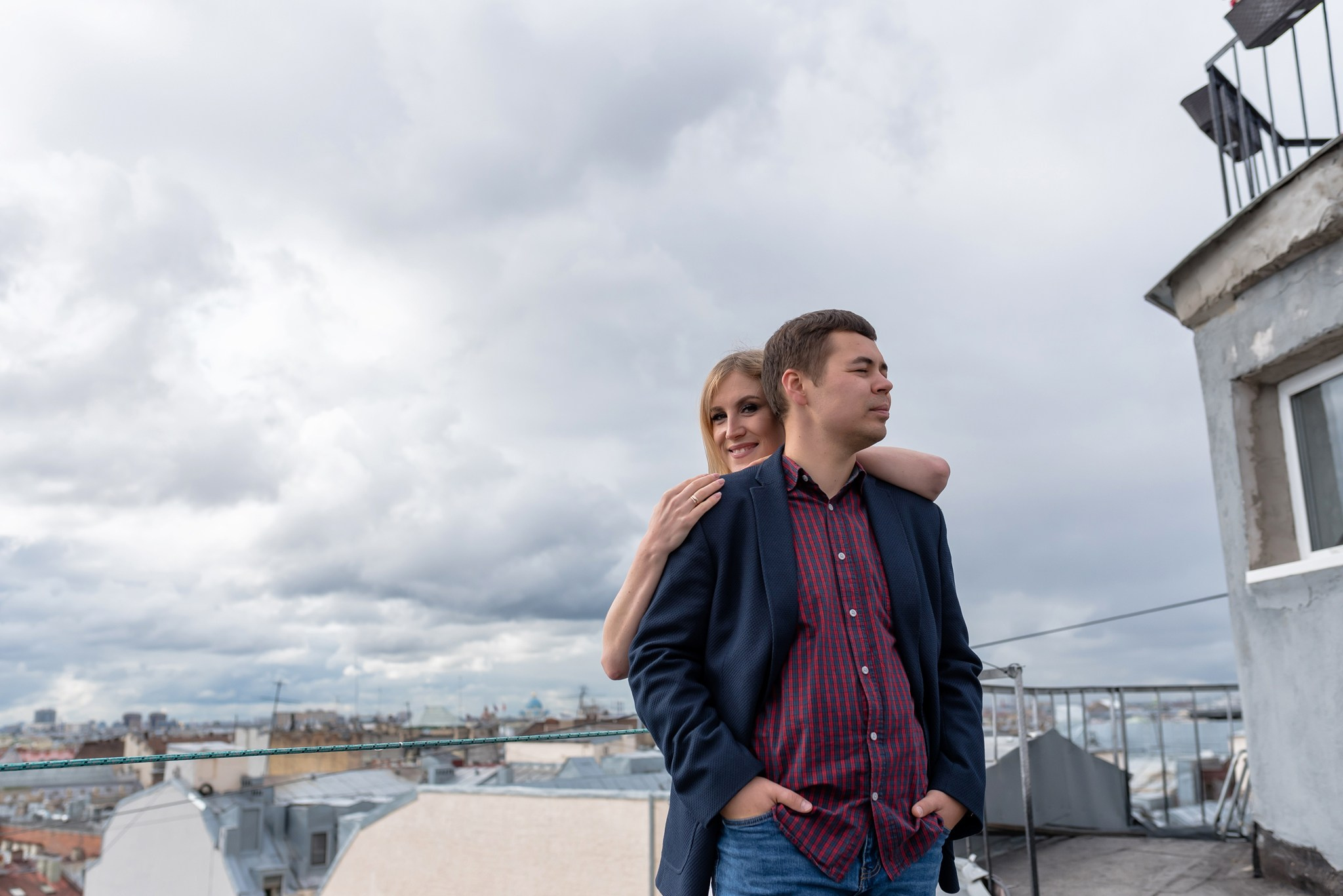 Вид на Исаакиевский собор. Свадебный и семейный фотограф из Санкт-Петербурга Климов Анатолий