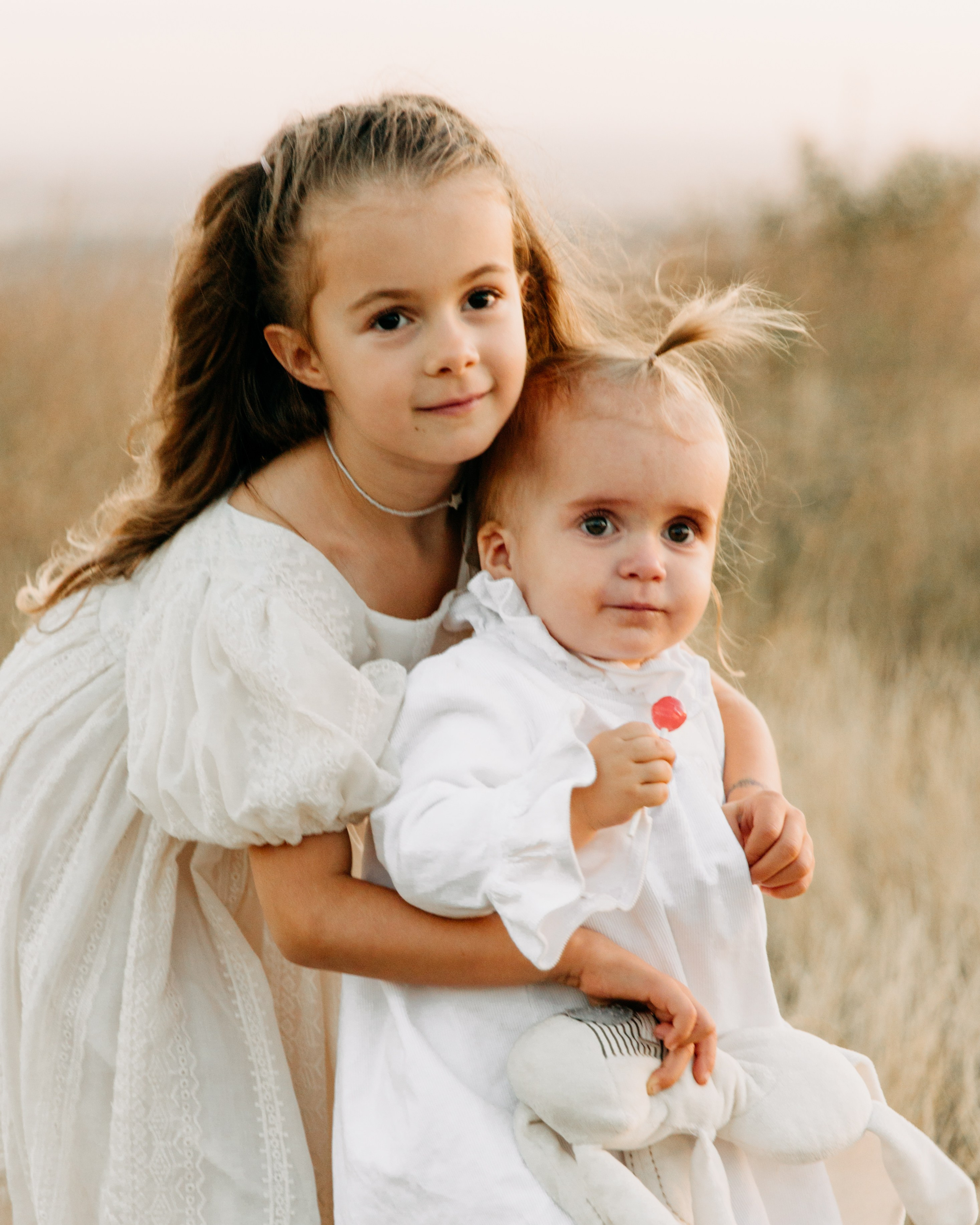 Ксюша и Кирилл с малышками. Портфолио