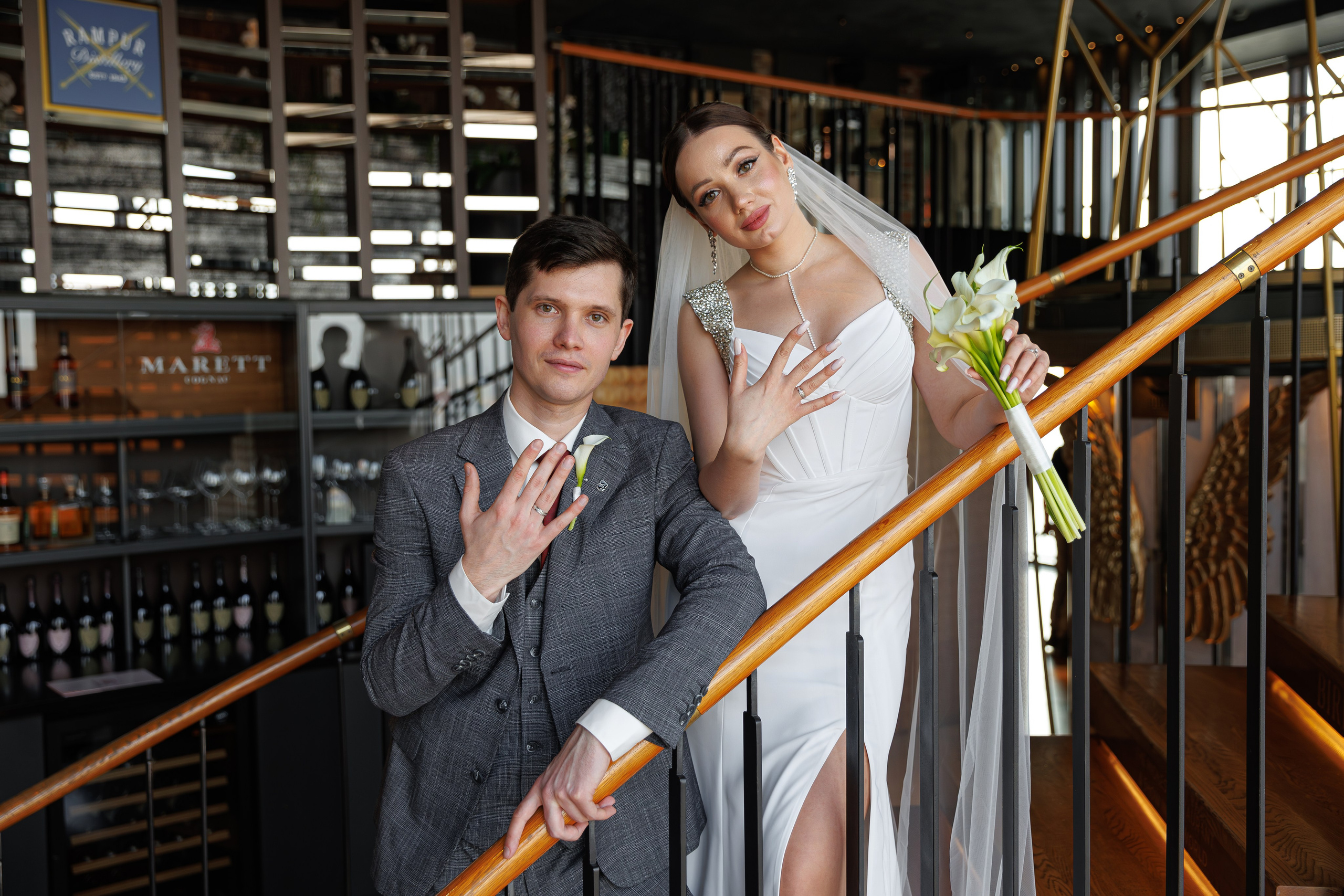 Антон и Арина. Свадебный фотограф Москва и МО Сергей Киржаев