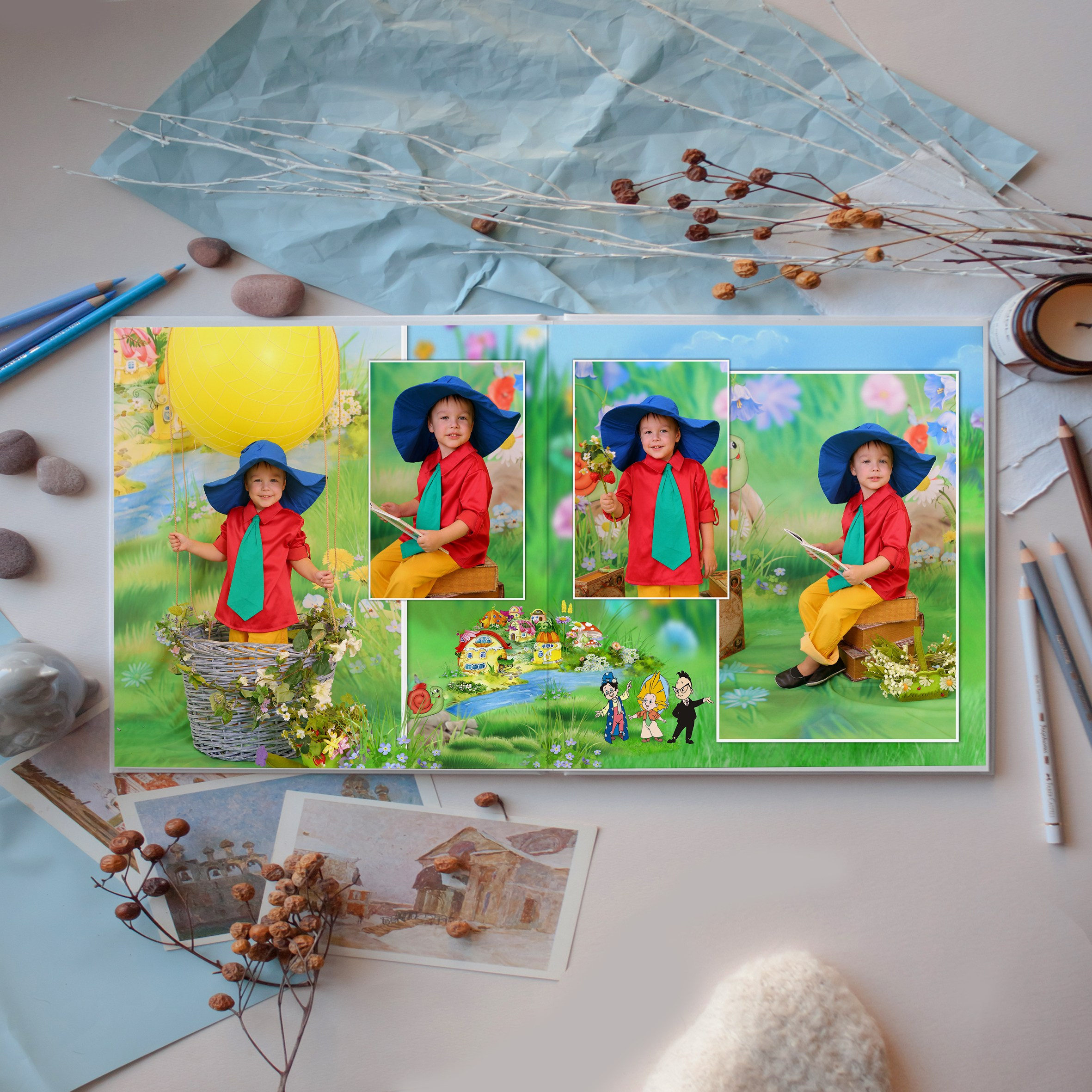 «Незнайка и его друзья». Студия детской и семейной фотографии 12кадров