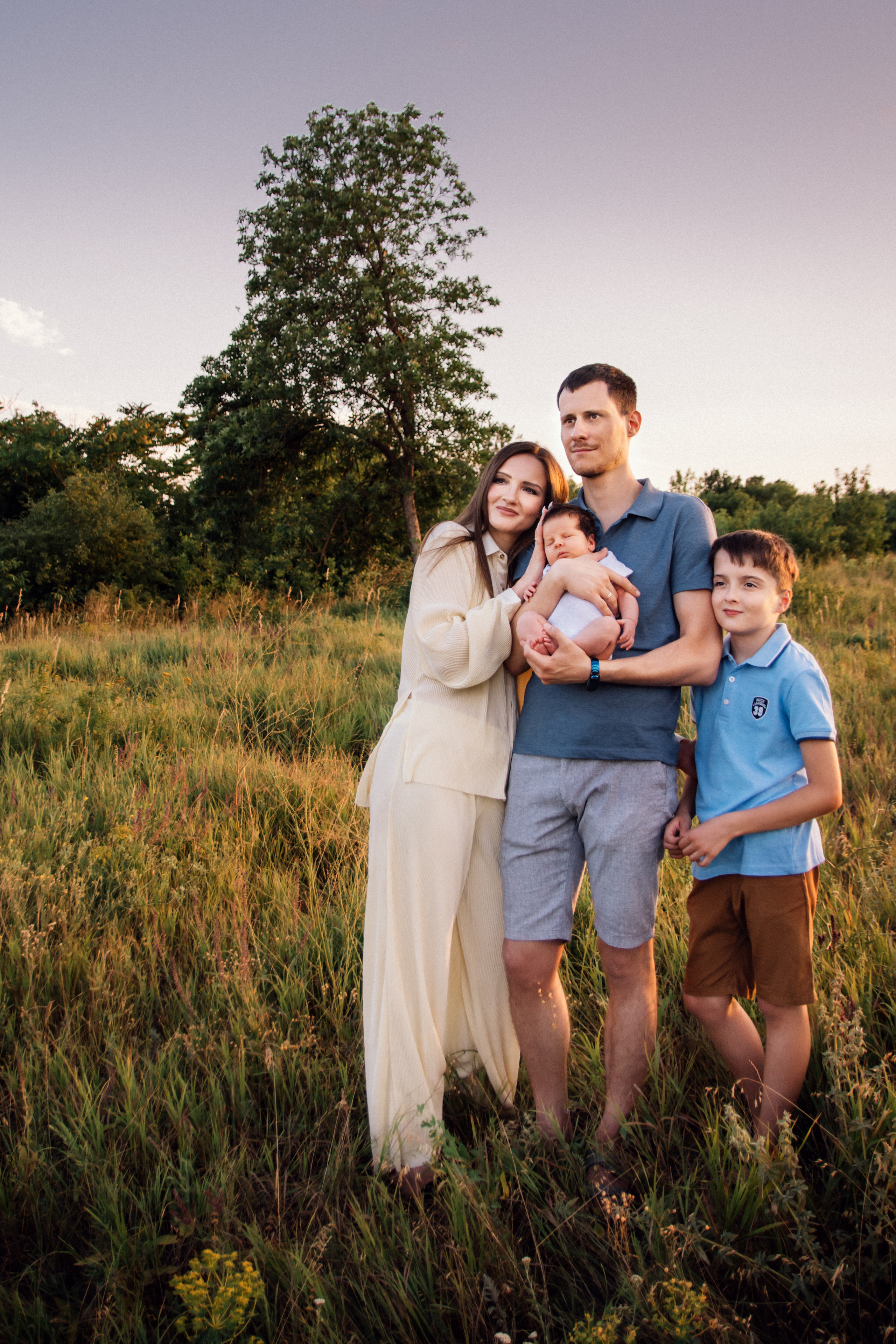 Летняя прогулка Оля и ее семья. Семейный и детский фотограф Кущ Наташа