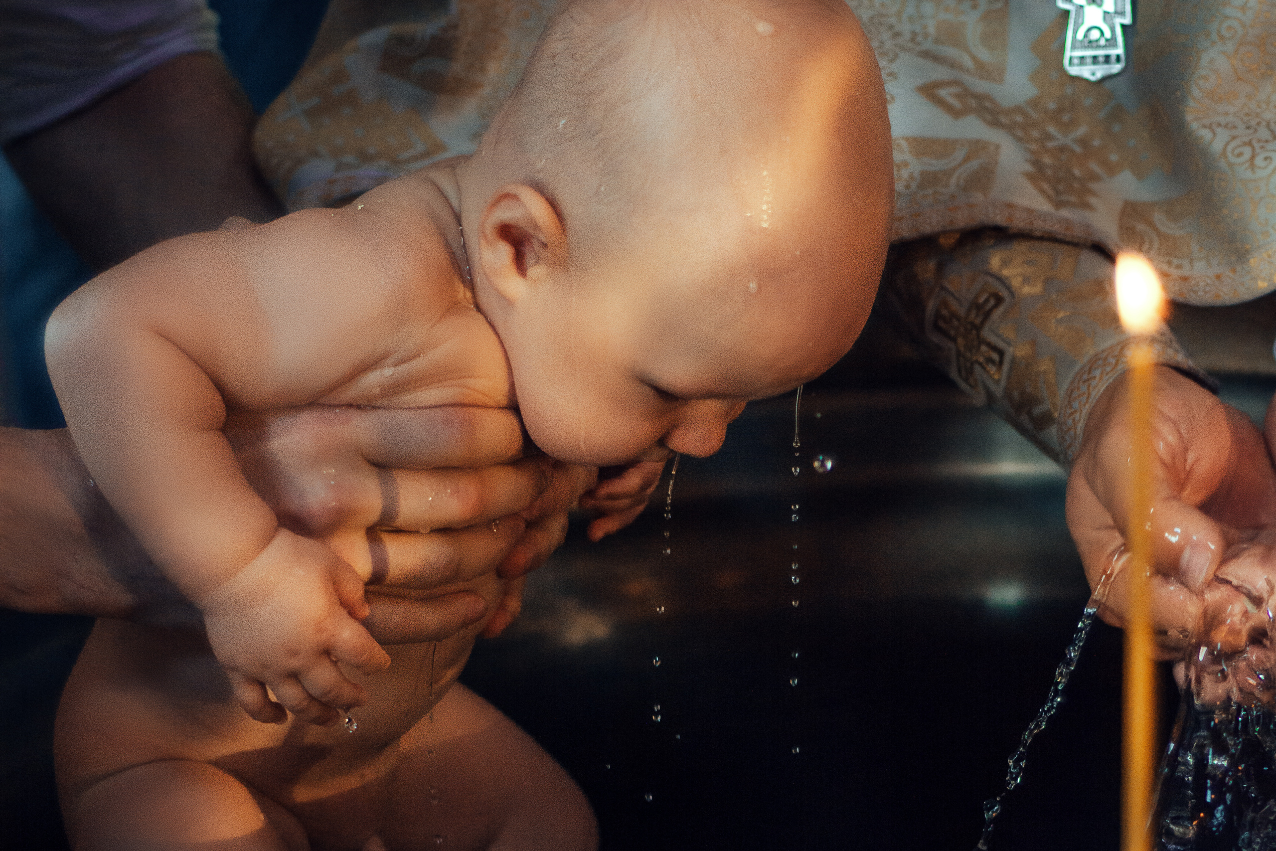 Фотосессия крещения Андрея. Семейный и детский фотограф Кущ Наташа