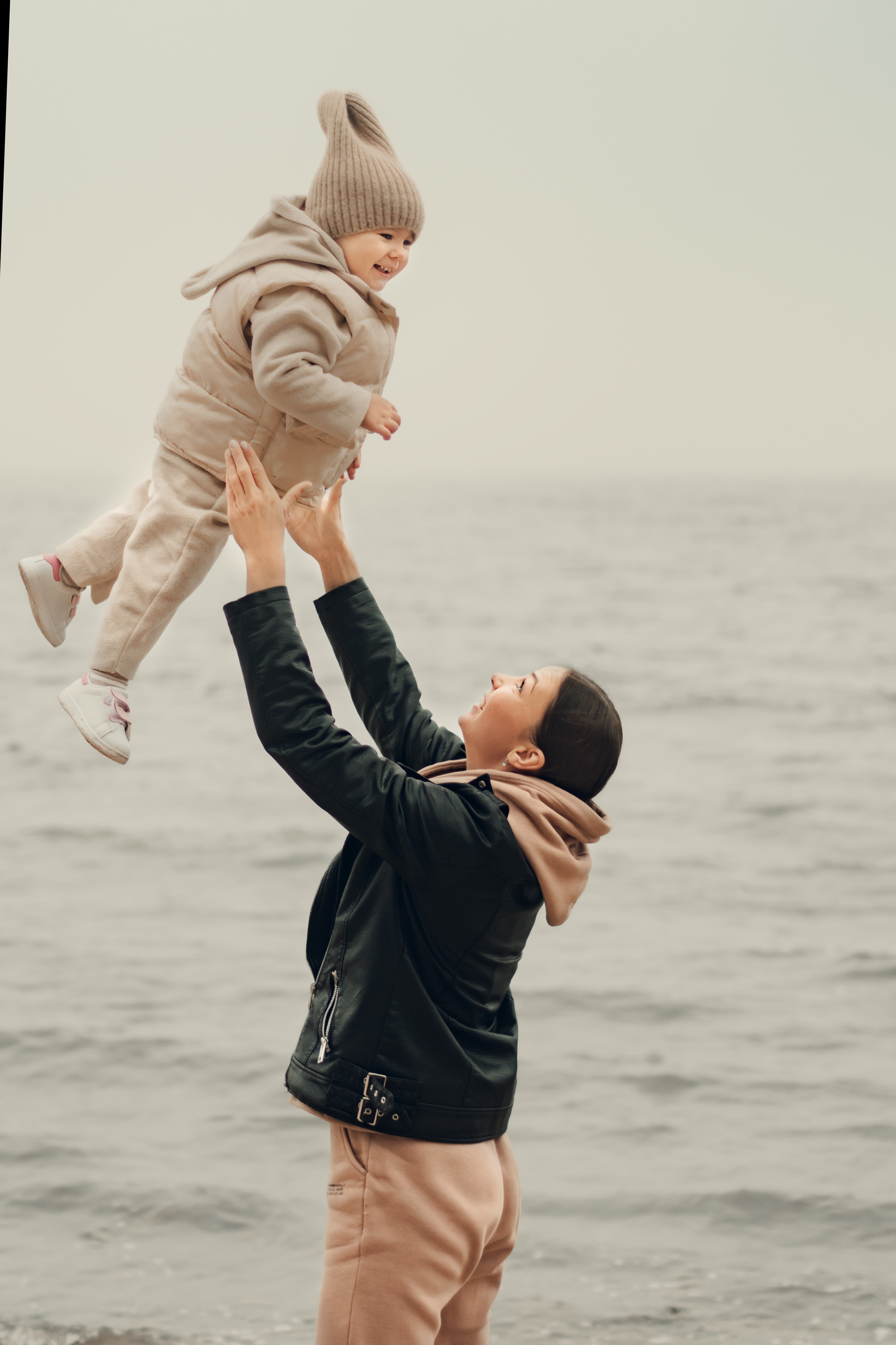 Осенняя фотосессия Виктория и Кира. Семейный и детский фотограф Кущ Наташа