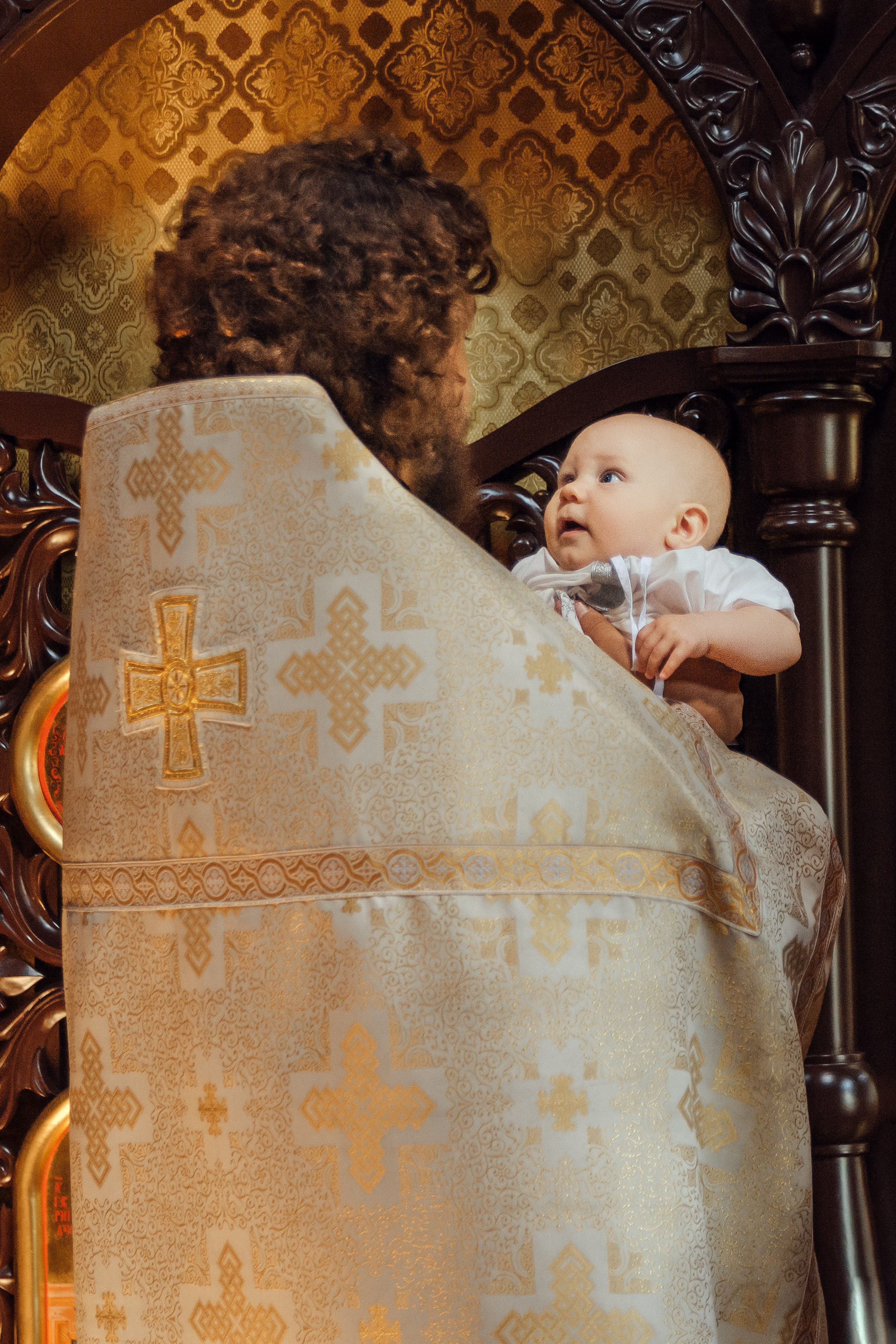 Фотосессия крещения Андрея. Семейный и детский фотограф Кущ Наташа