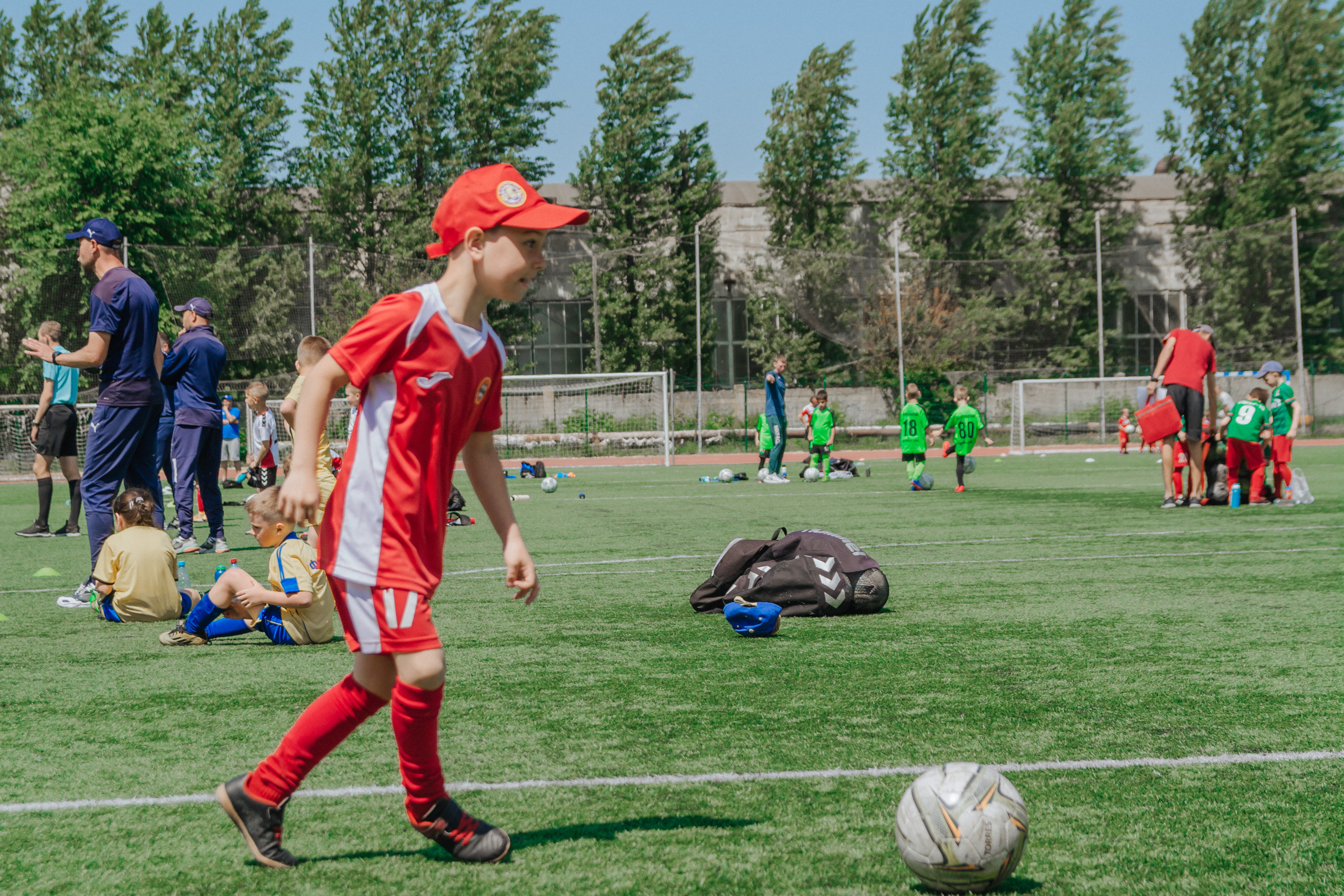 Летнее первенство ФК Звезда. Семейный и детский фотограф Кущ Наташа