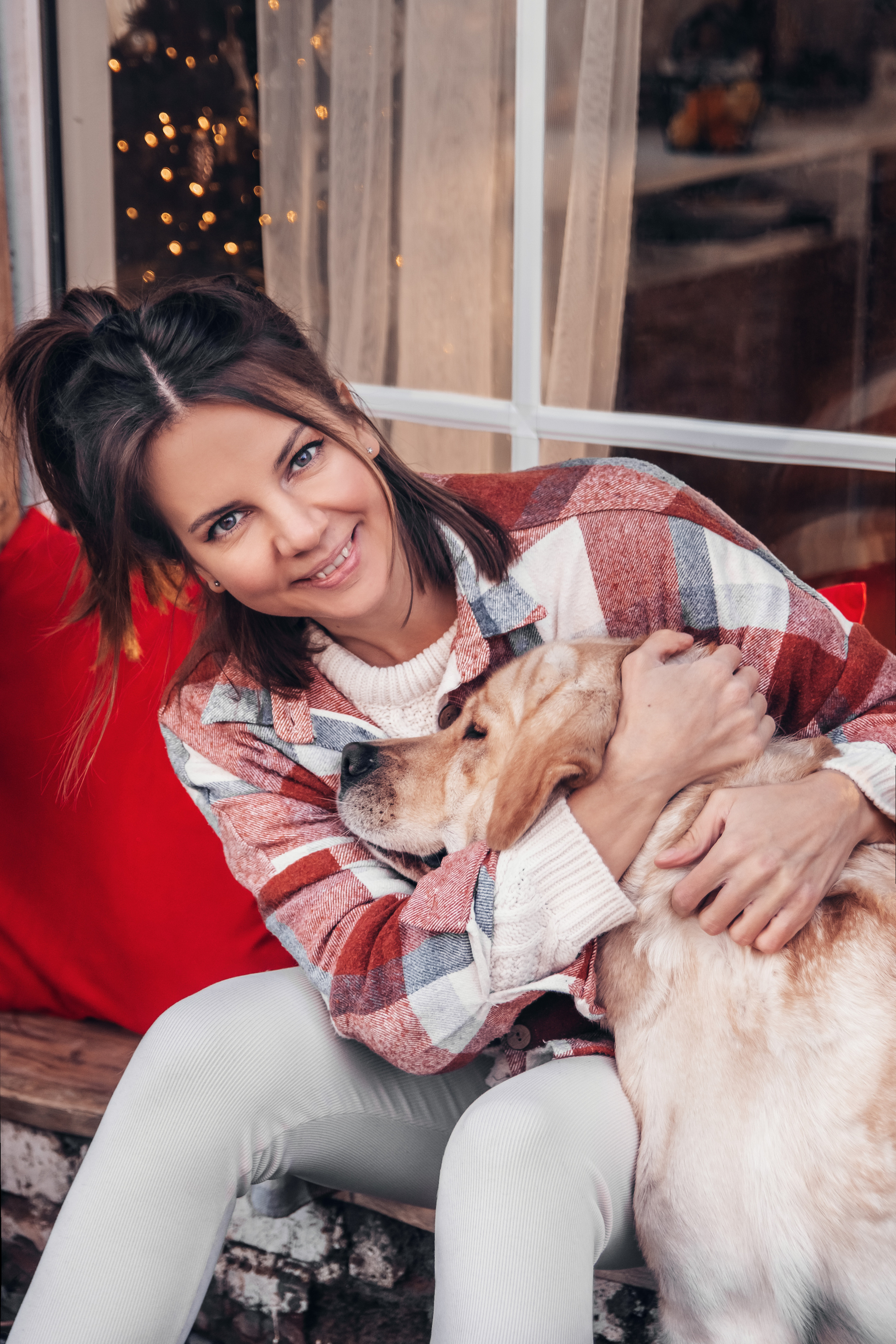 Яна и ее семья, новогодняя фотосессия. Семейный и детский фотограф Кущ Наташа