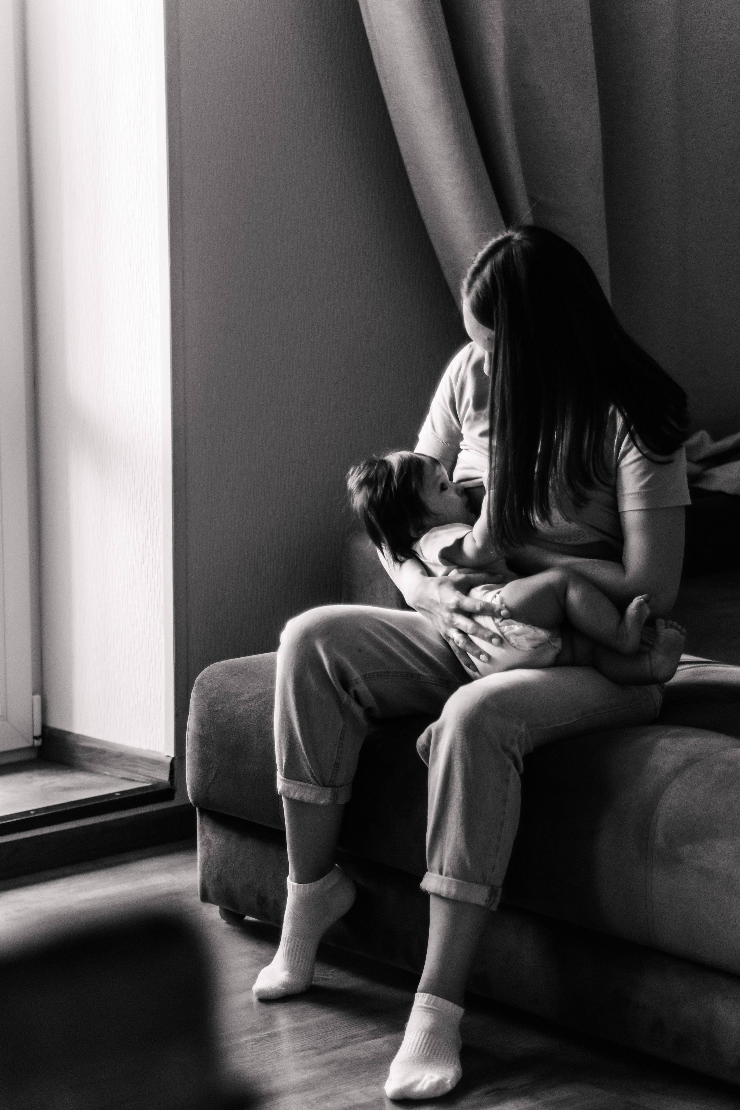 Семейная домашняя фотосессия Нелли. Семейный и детский фотограф Кущ Наташа