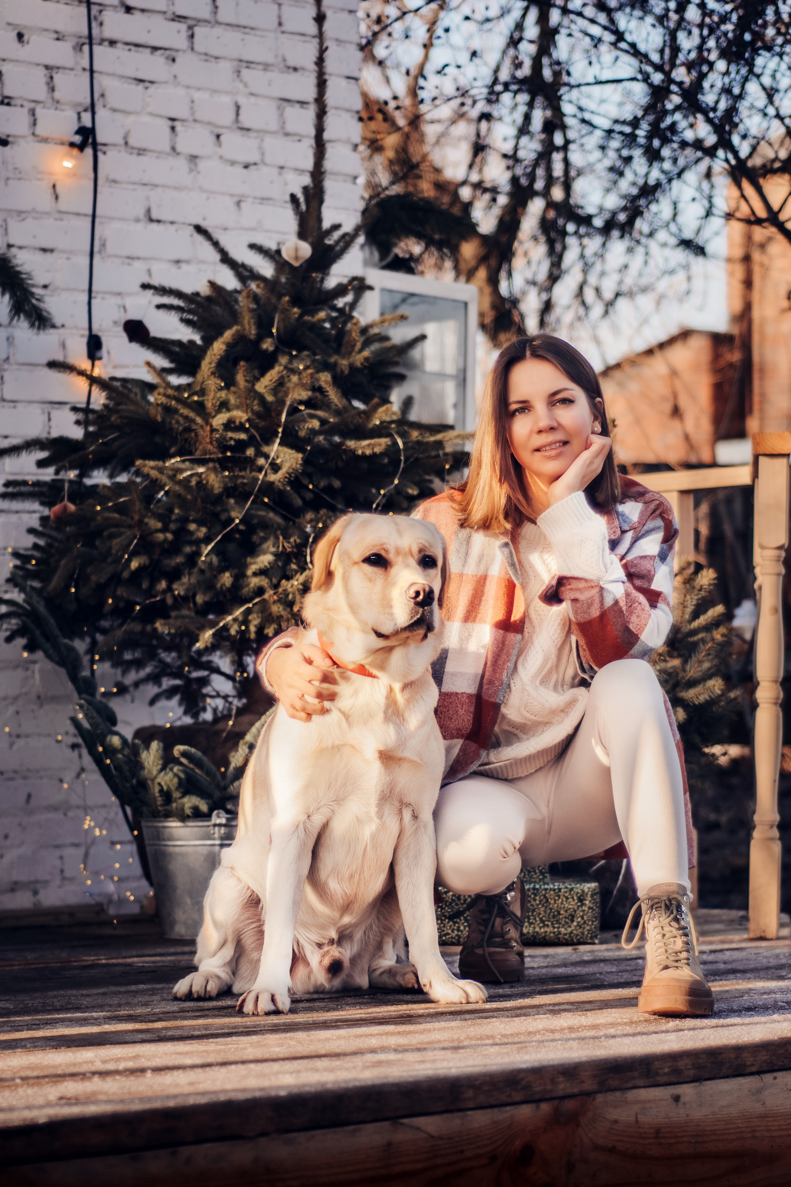 Яна и ее семья, новогодняя фотосессия. Семейный и детский фотограф Кущ Наташа