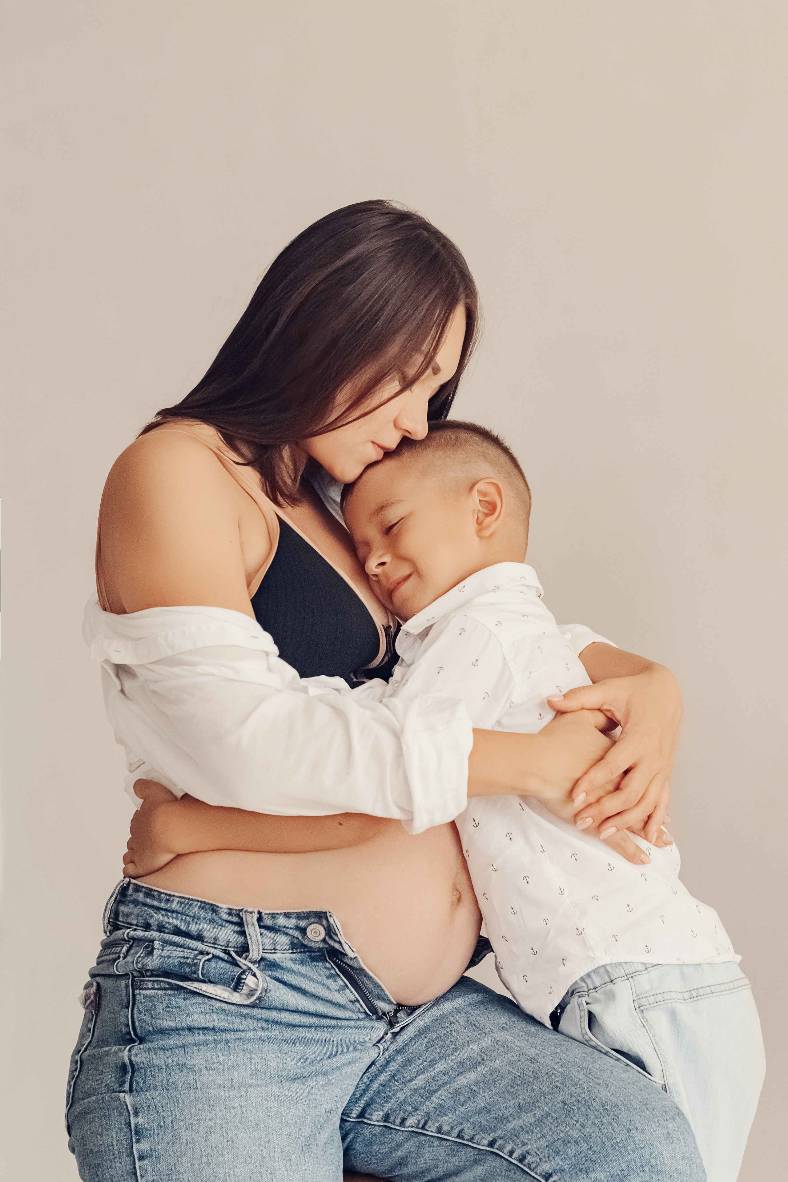 Нелли с семьей в ожидании чуда. Семейный и детский фотограф Кущ Наташа