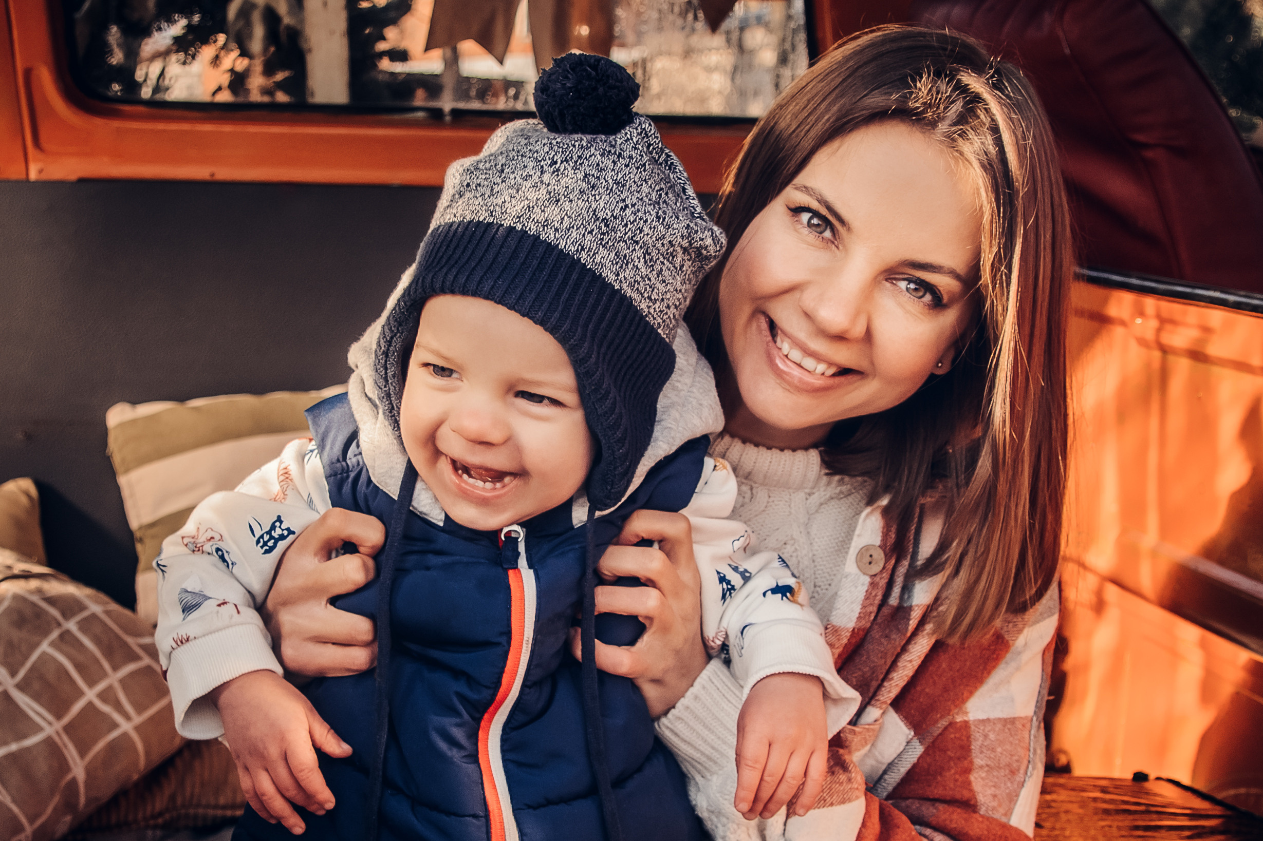 Яна и ее семья, новогодняя фотосессия. Семейный и детский фотограф Кущ Наташа