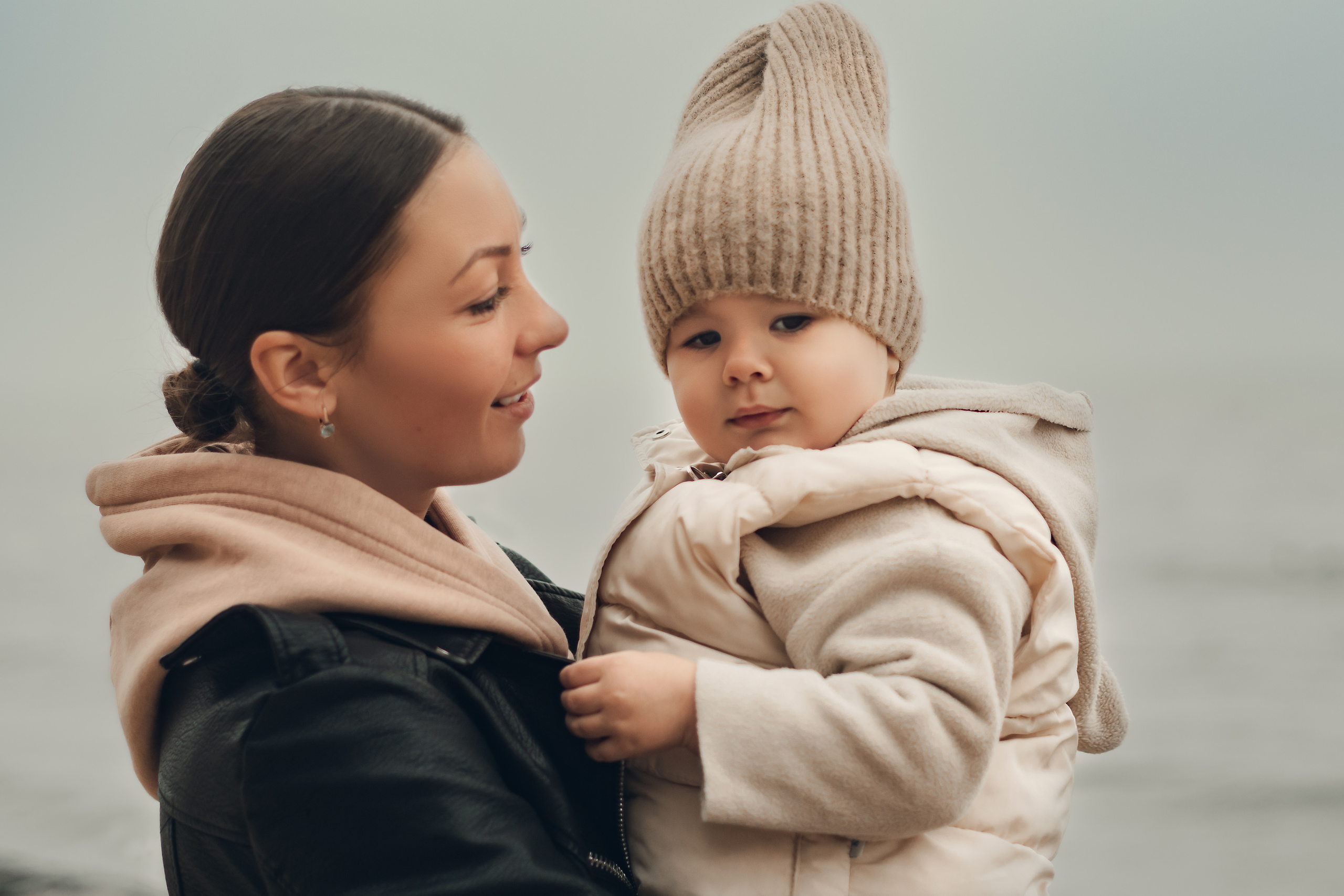 Осенняя фотосессия Виктория и Кира. Семейный и детский фотограф Кущ Наташа