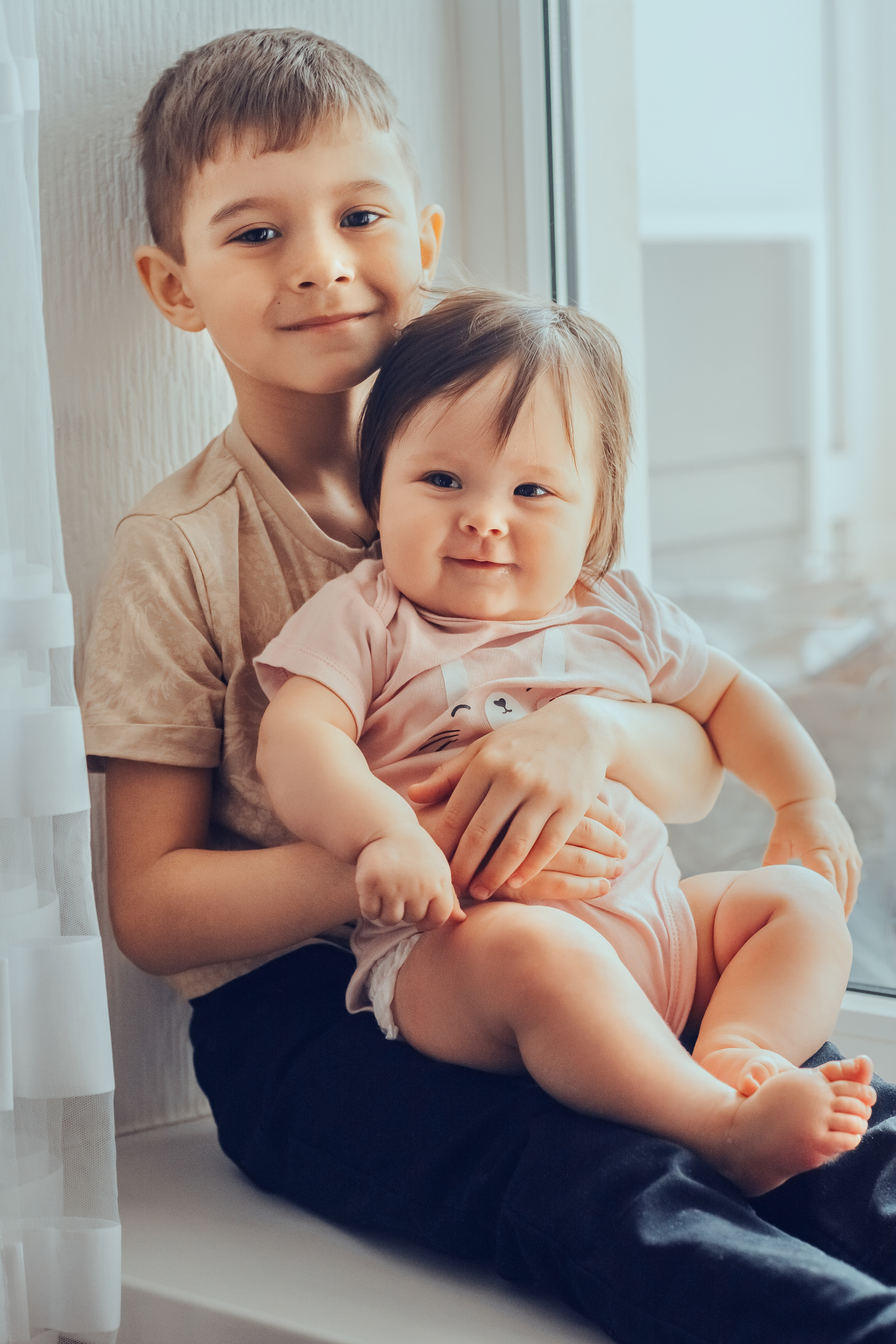 Семейная домашняя фотосессия Нелли. Семейный и детский фотограф Кущ Наташа