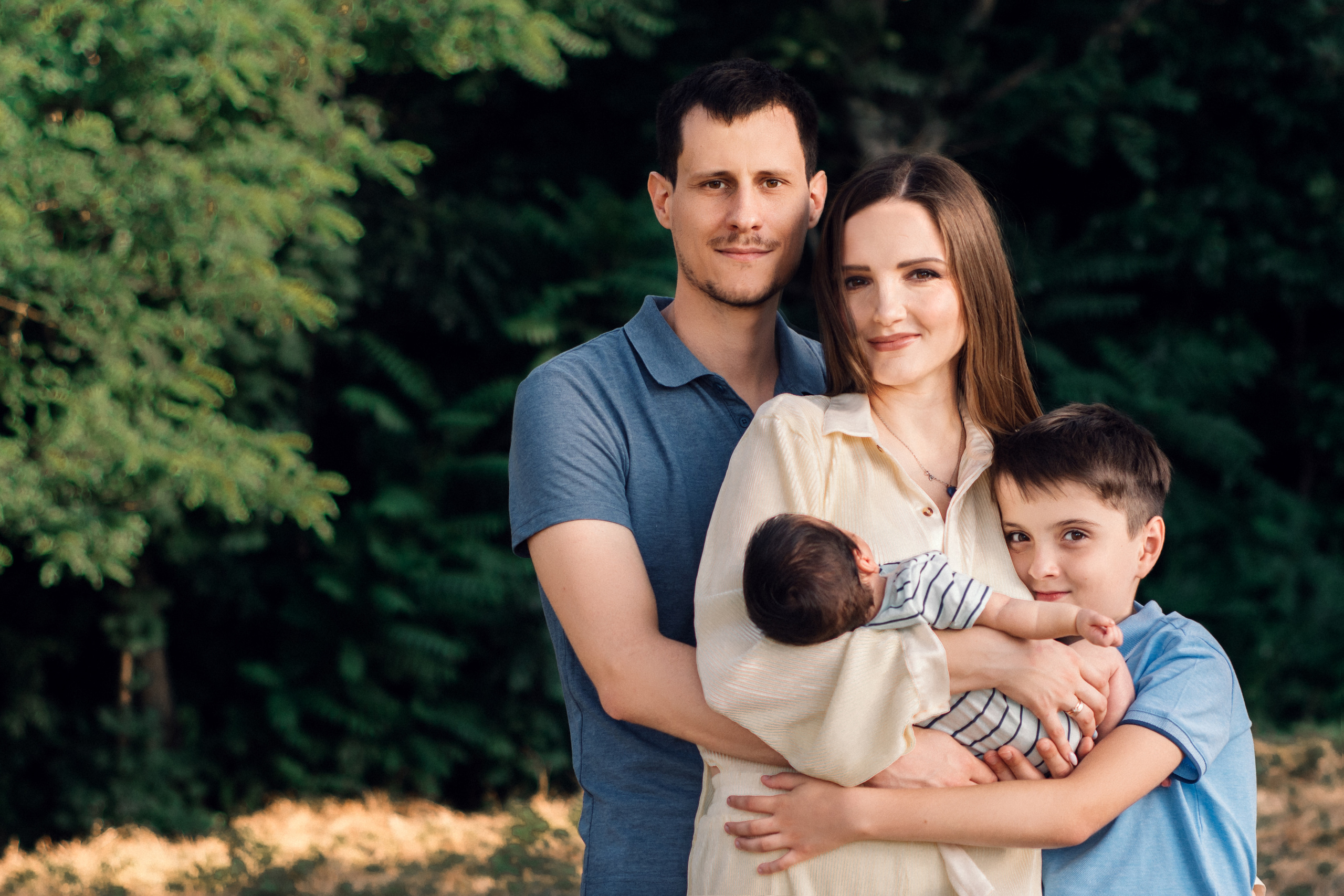 Летняя прогулка Оля и ее семья. Семейный и детский фотограф Кущ Наташа