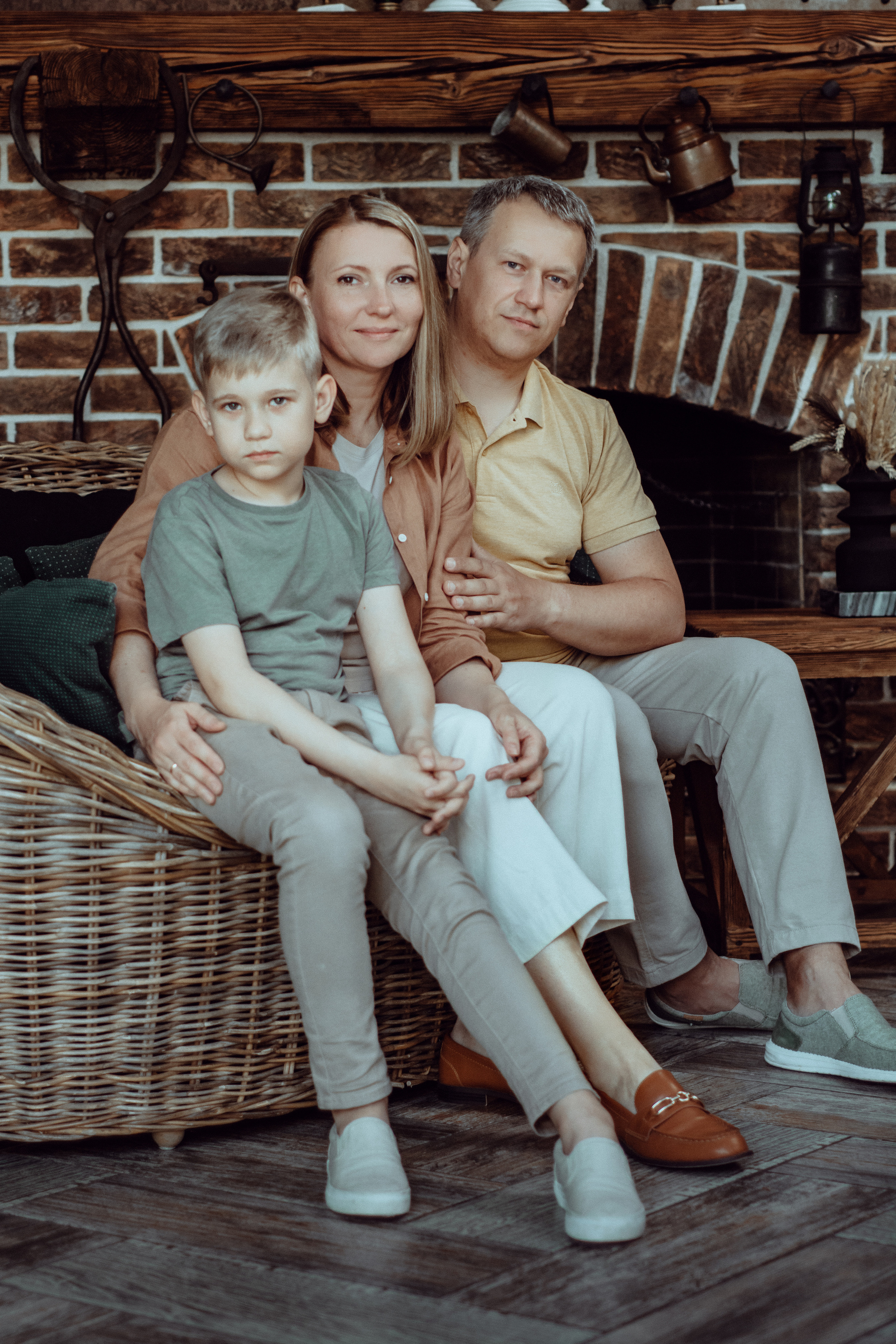 Семейная фотосессия Таня, Максим и Тихон. Семейный и детский фотограф Кущ Наташа