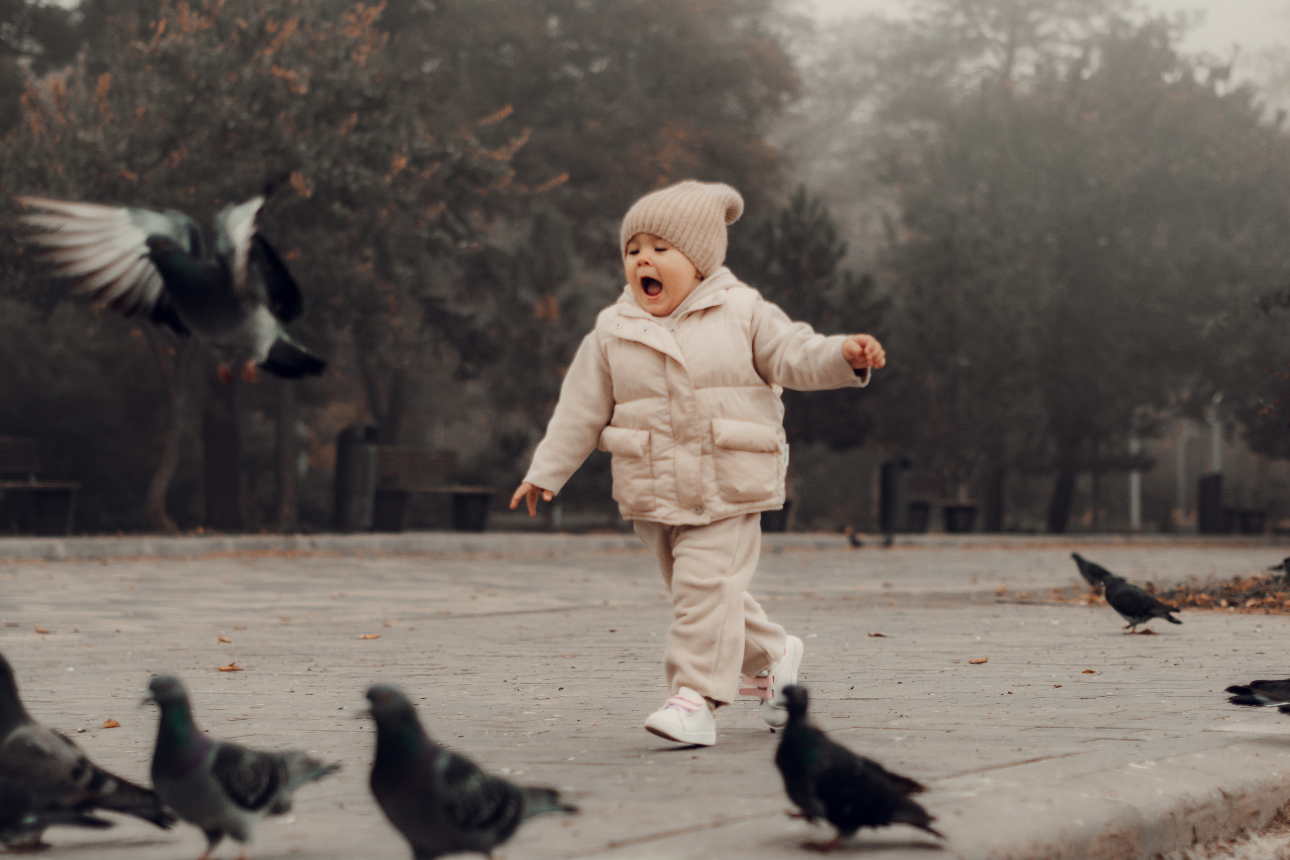 Осенняя фотосессия Виктория и Кира. Семейный и детский фотограф Кущ Наташа