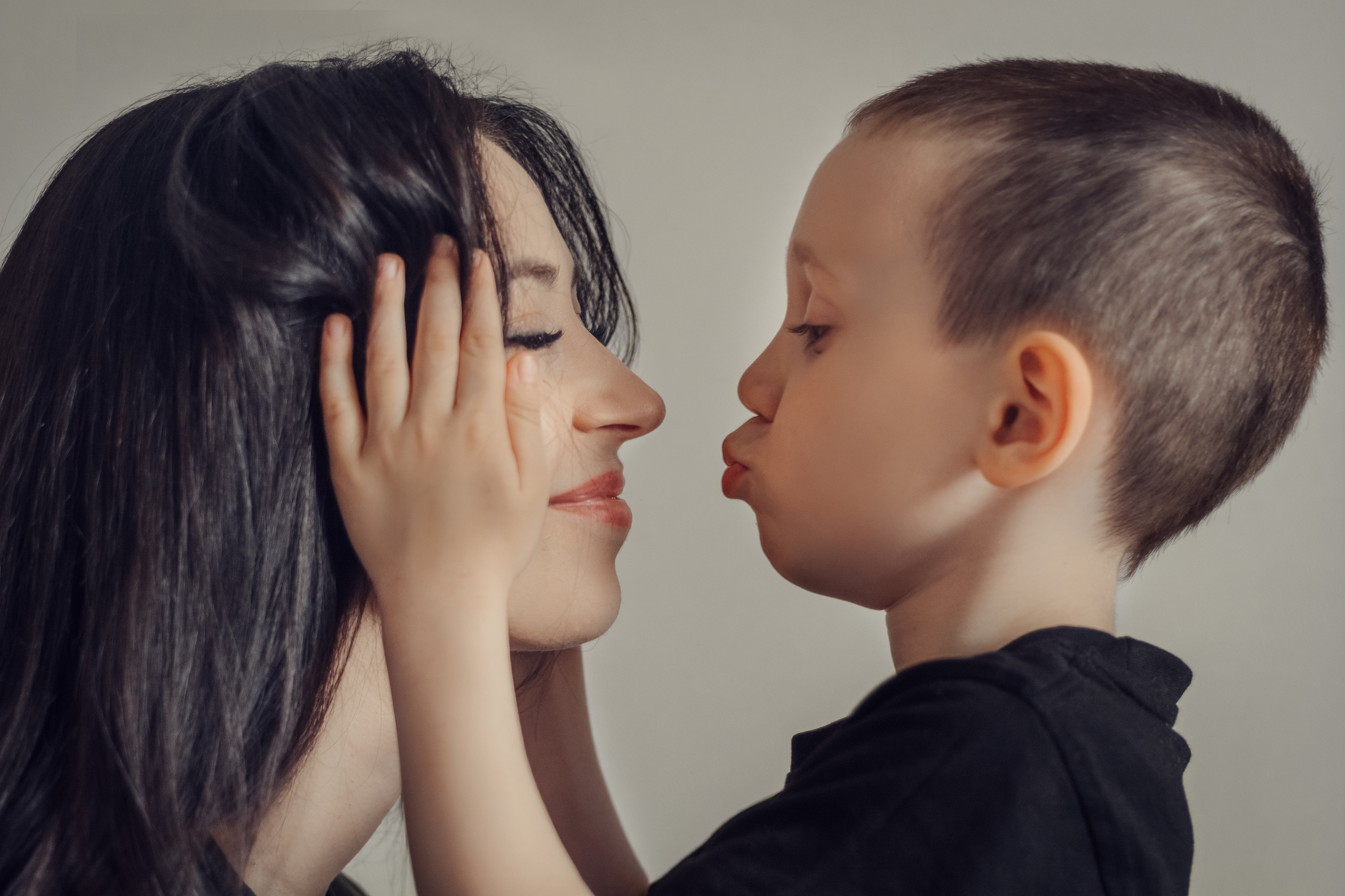 Домашняя фотосессия Юли и Саши. Семейный и детский фотограф Кущ Наташа