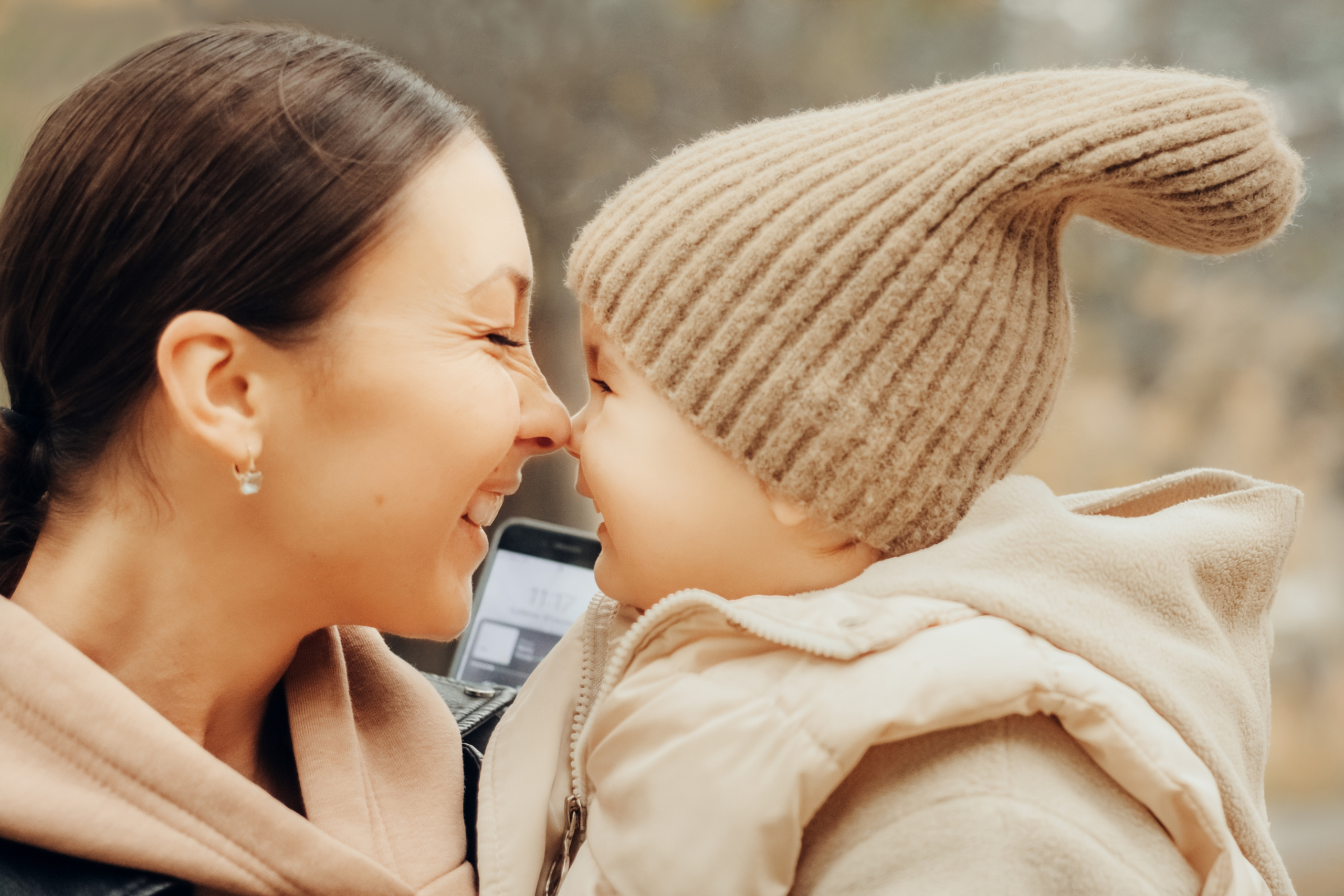 Осенняя фотосессия Виктория и Кира. Семейный и детский фотограф Кущ Наташа