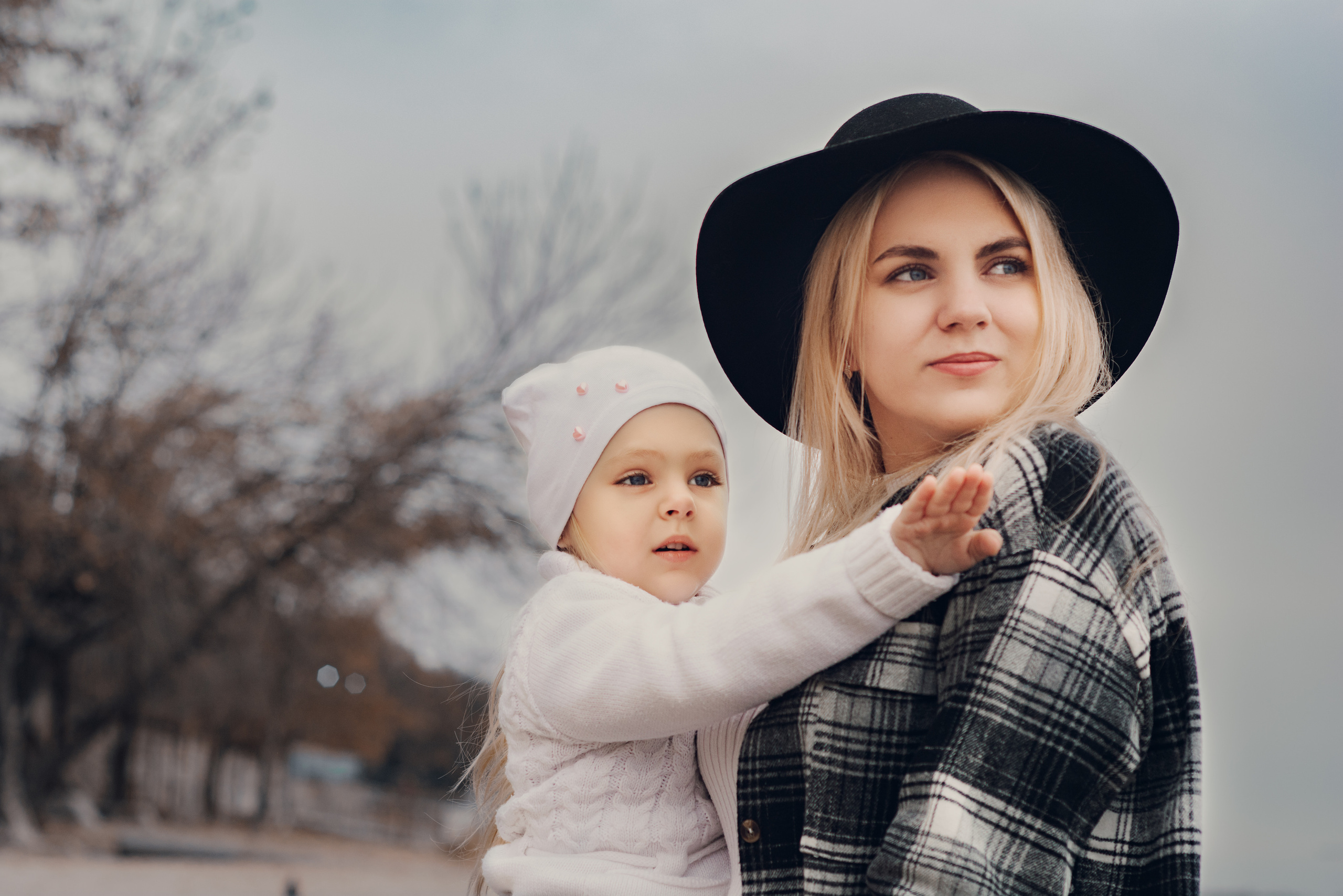 Осенняя прогулка Анастасия и Соня. Семейный и детский фотограф Кущ Наташа