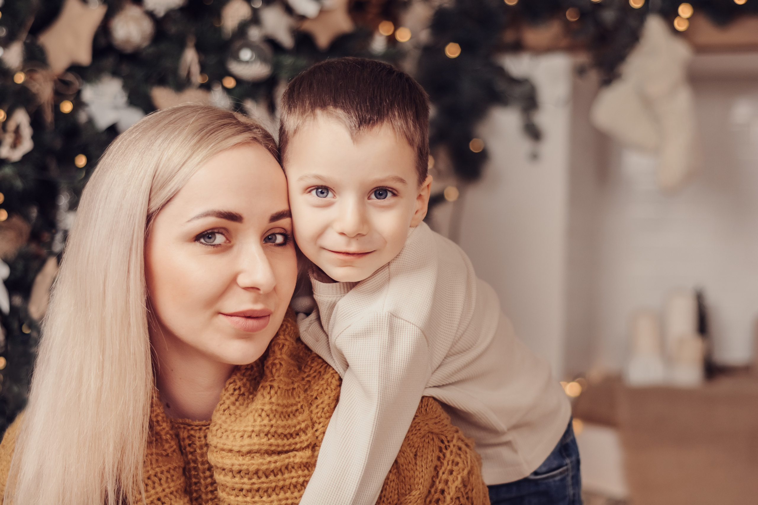 Новогодняя фотосессия доктор Яна и ее семья. Семейный и детский фотограф Кущ Наташа