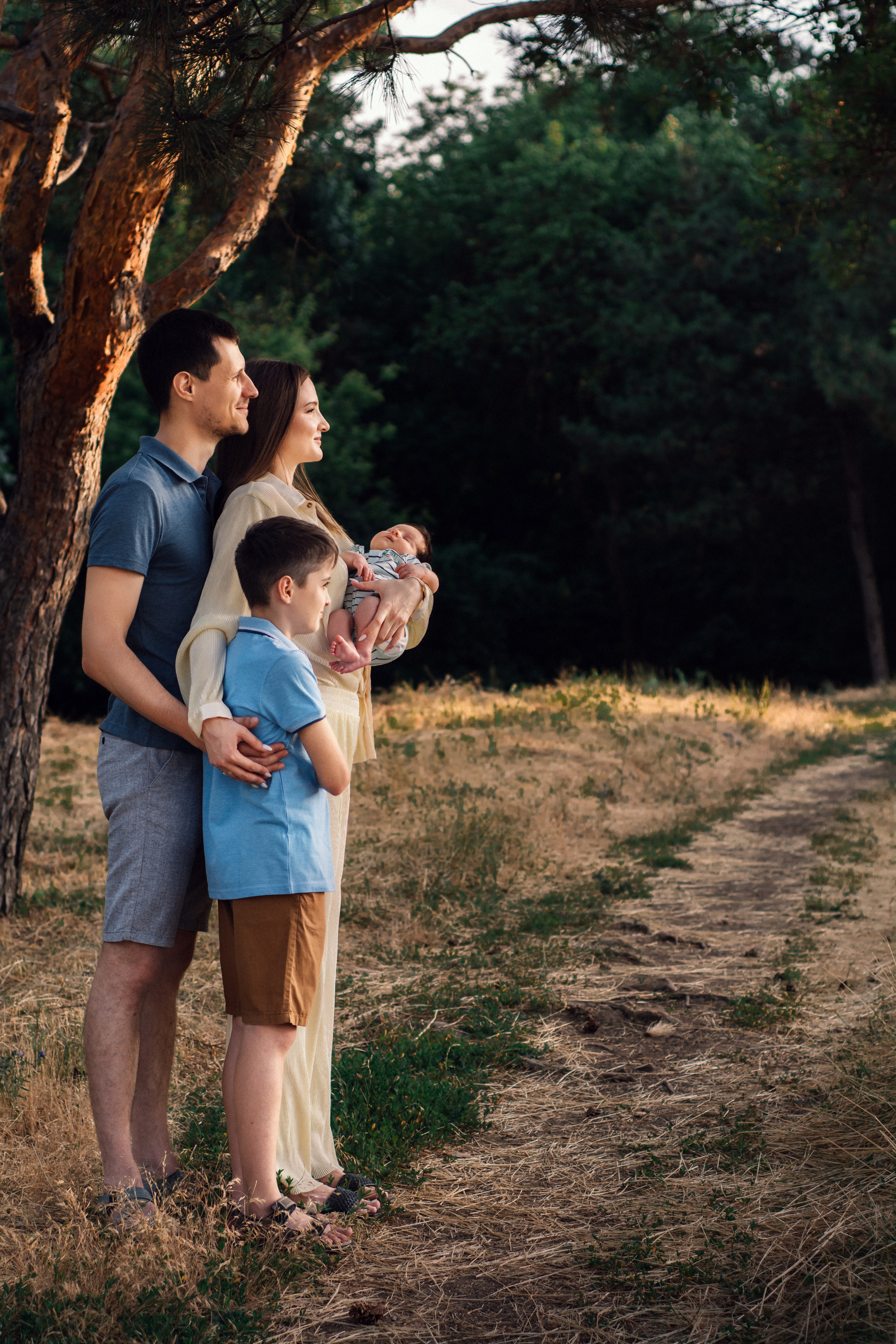 Летняя прогулка Оля и ее семья. Семейный и детский фотограф Кущ Наташа