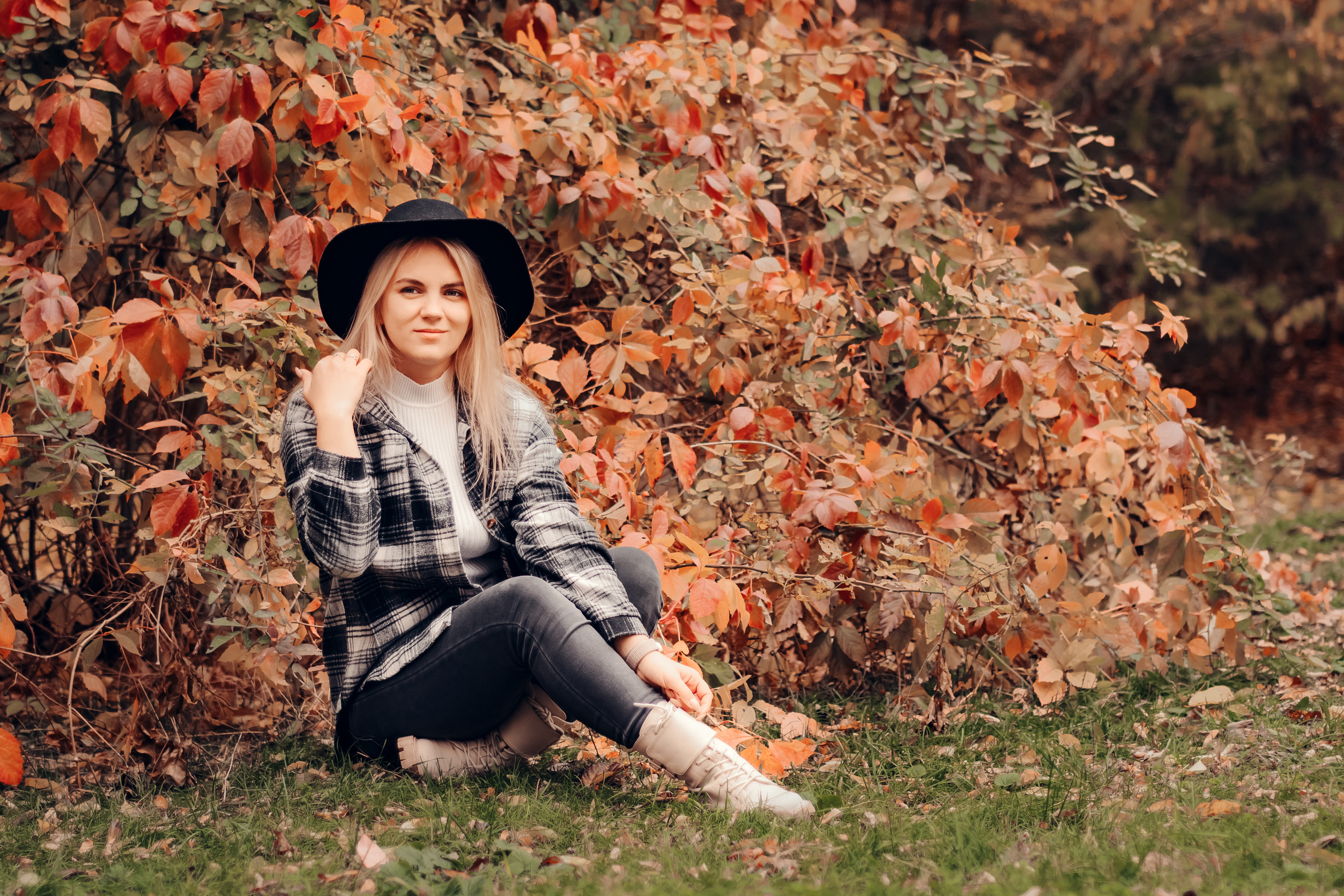 Осенняя прогулка Анастасия и Соня. Семейный и детский фотограф Кущ Наташа