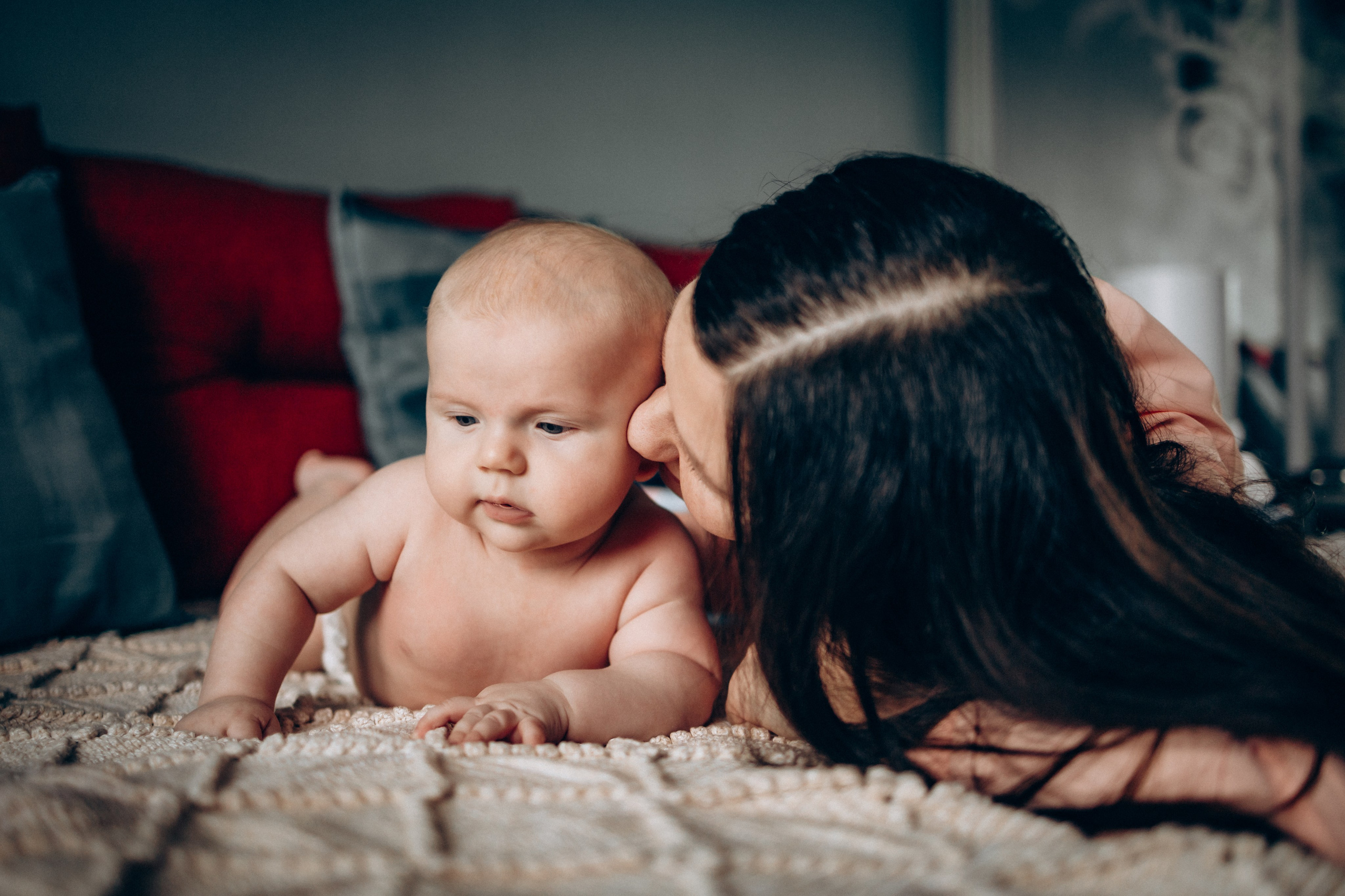 Малыш Максим с мамой Марией. Фотограф в Санкт-Петербурге Светлана Арестова