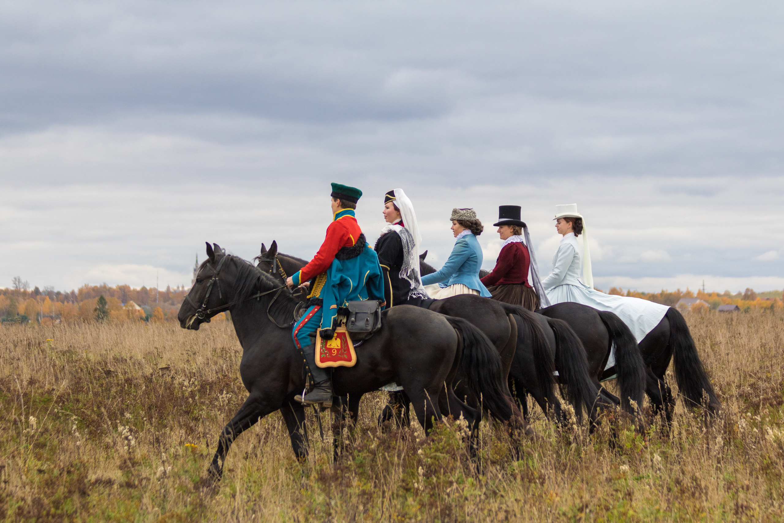 Конно-псовые охоты. Балетный фотограф в Москве Галина Молчанова