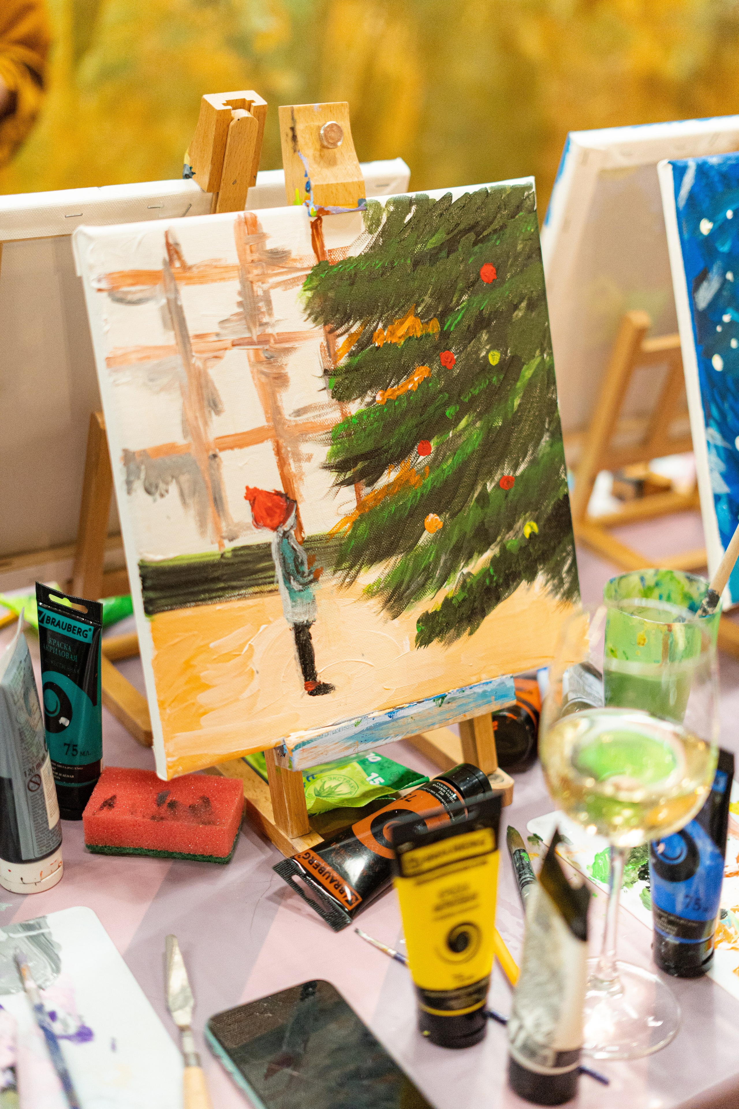 Корпоратив Teach Me Art 2. Портретный фотограф в Москве и Санкт-Петербурге Арина Чех